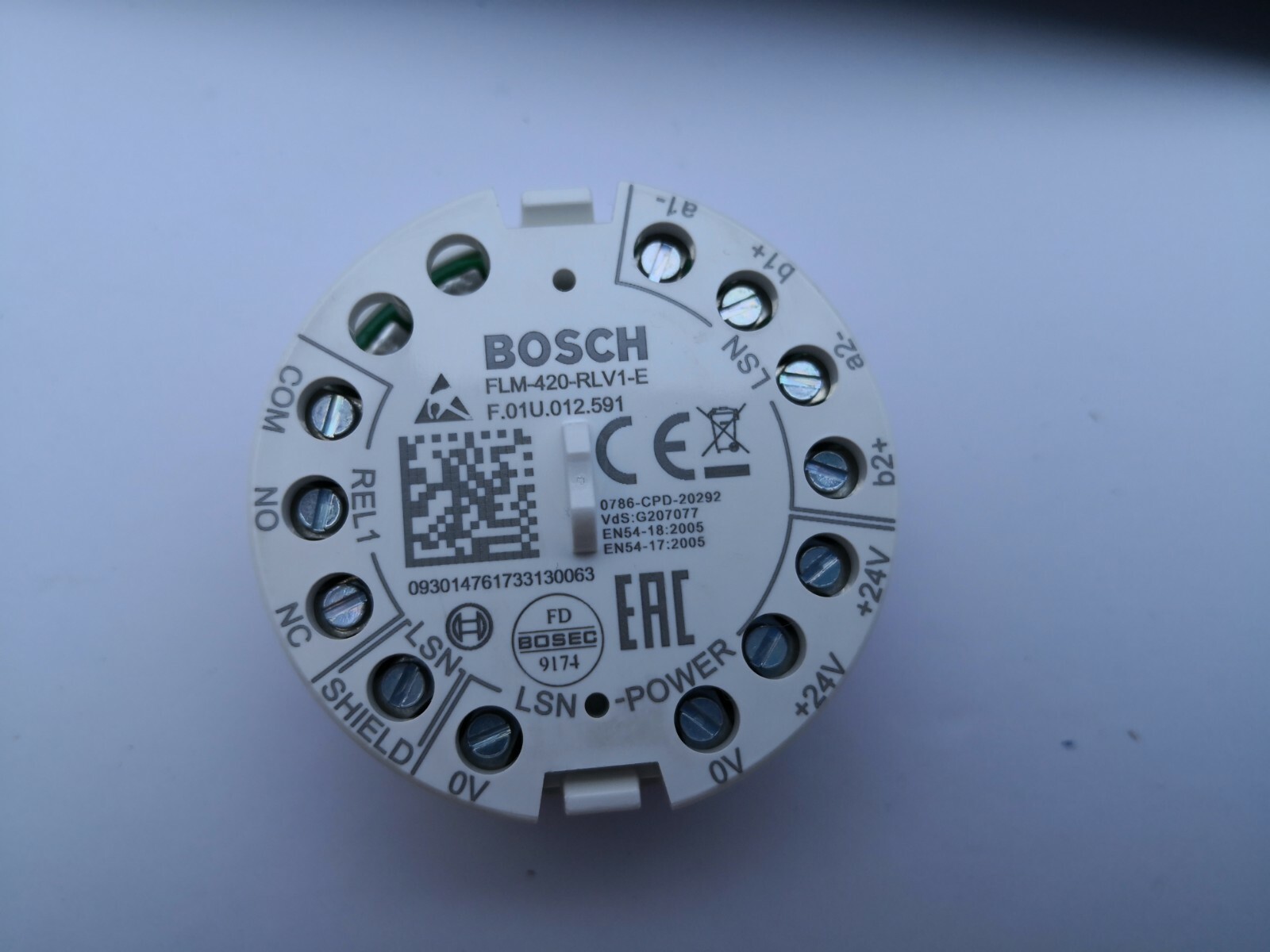 Bosch FLM-420-RLV1-E Bosch FLM 420 RLV1 E FLM 420 RLV1 E Relay Interface Module Low Voltage / FLM420RLV1E 2