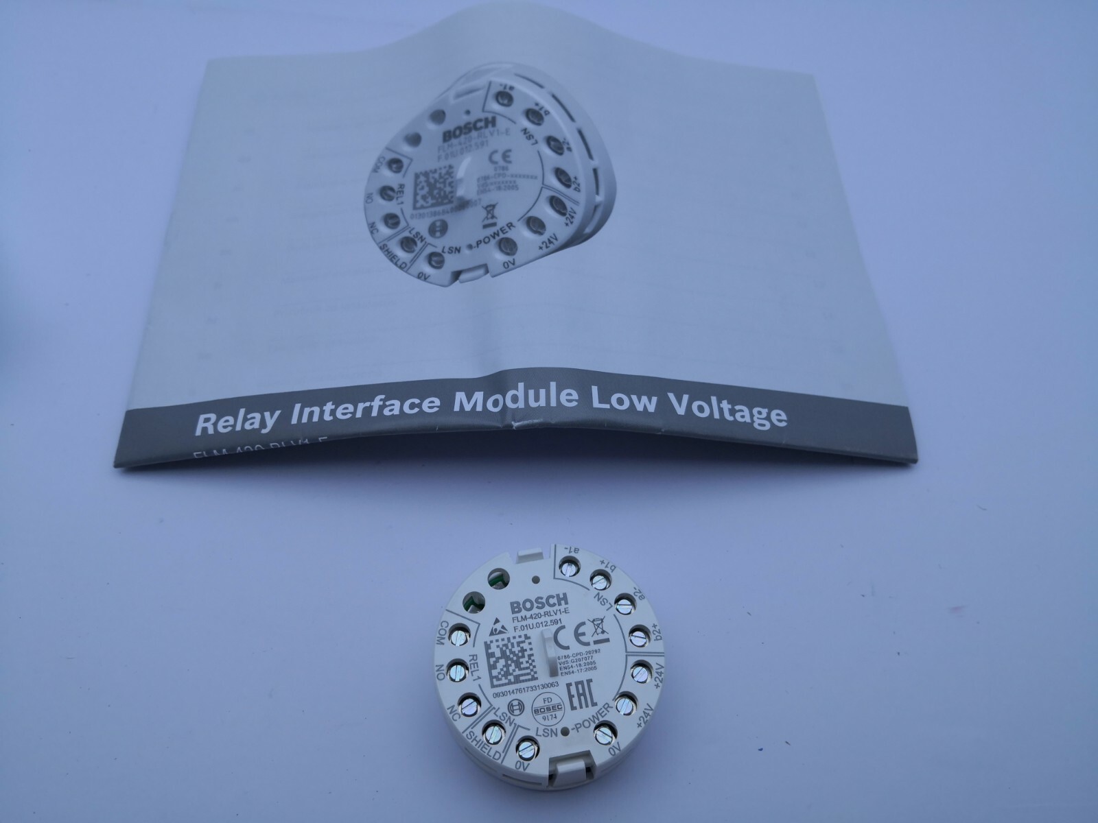Bosch FLM-420-RLV1-E Bosch FLM 420 RLV1 E FLM 420 RLV1 E Relay Interface Module Low Voltage / FLM420RLV1E 4
