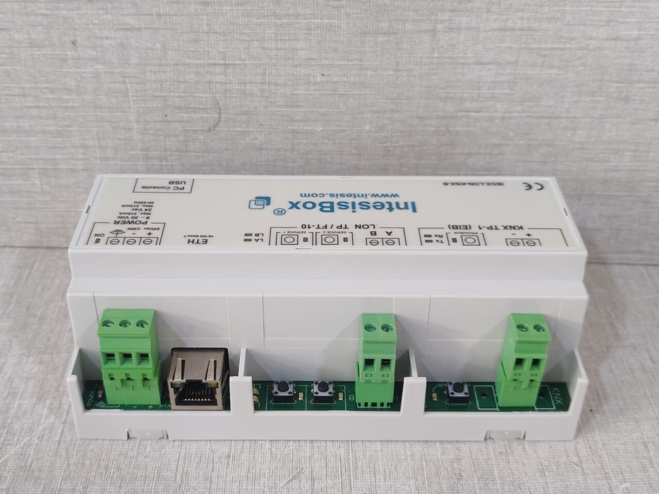 INTESISBOX IBOX-LON-KNX-B IntesisBox IBOX-LON-KNX-B IntesisBox lonWorks- KNX 9