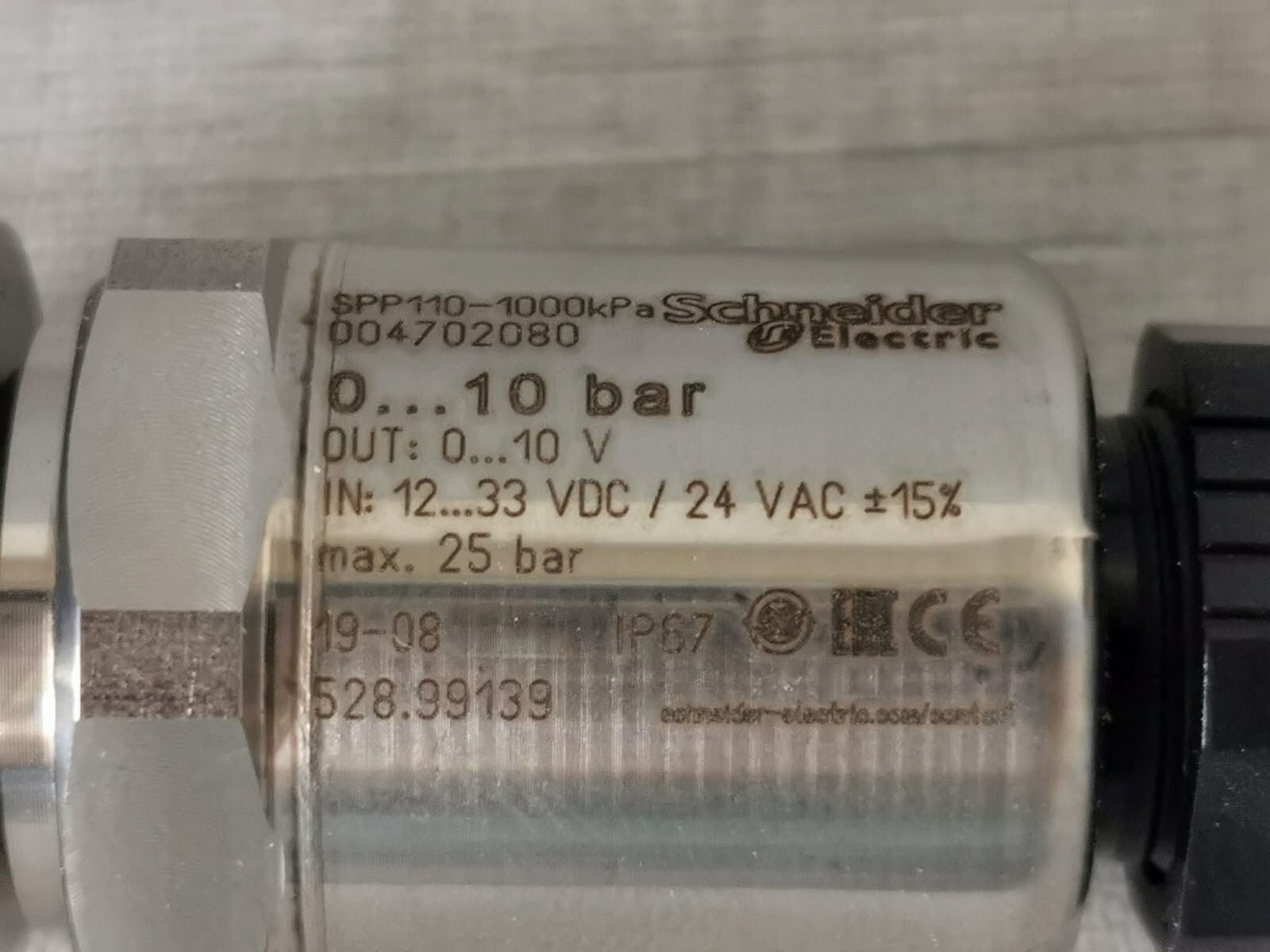 Schneider Electric SPP110-1000 Schneider Electric SPP110-1000 Pressure Transmitter 004702080 5