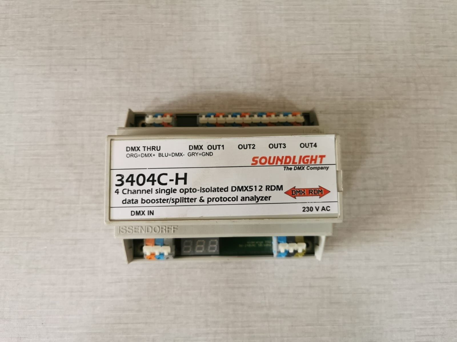 DMX 3404C-H DMX 3404C-H 4 Channel Single Opto-Isolated 2