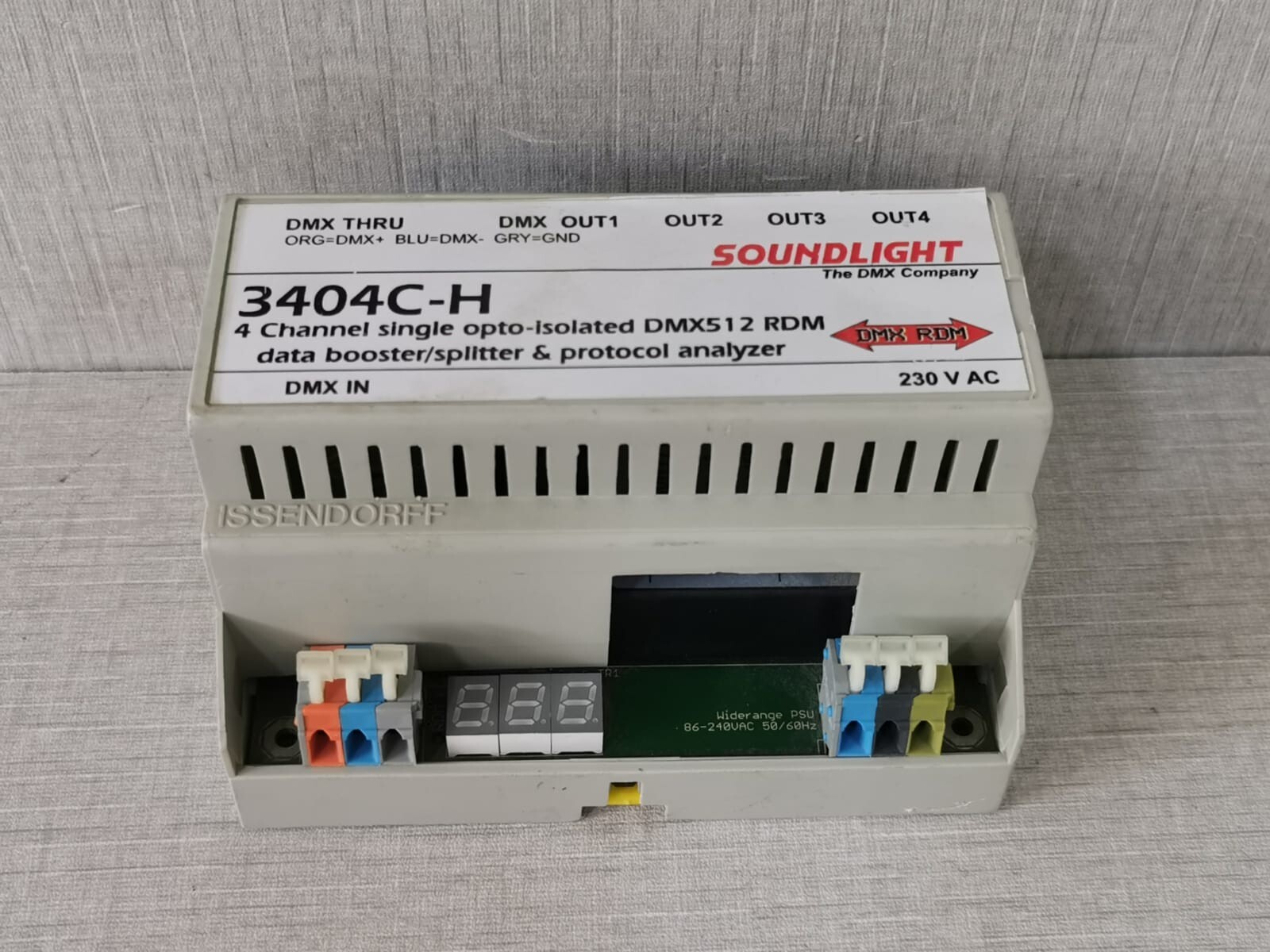 DMX 3404C-H DMX 3404C-H 4 Channel Single Opto-Isolated 3