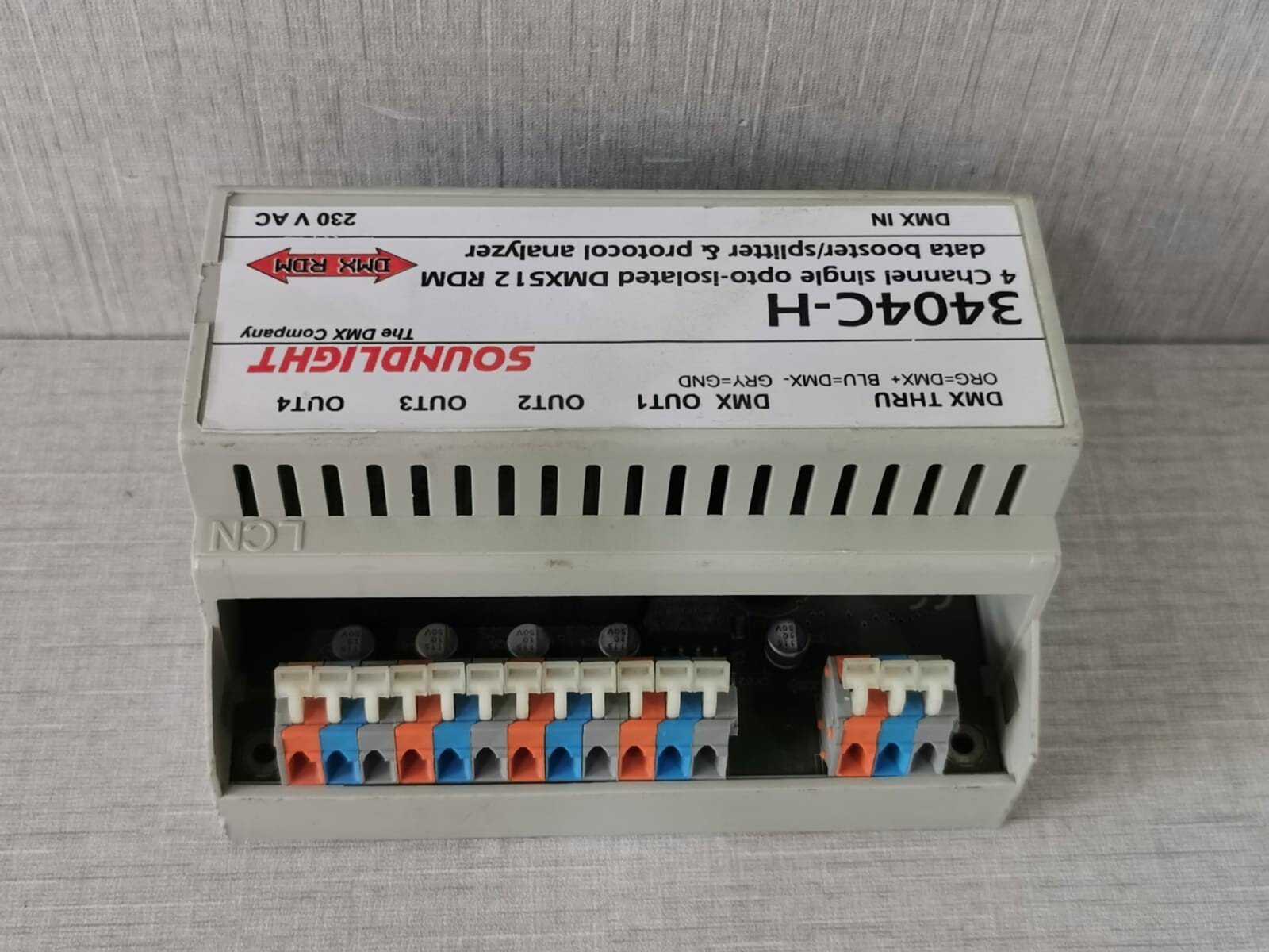 DMX 3404C-H DMX 3404C-H 4 Channel Single Opto-Isolated 4