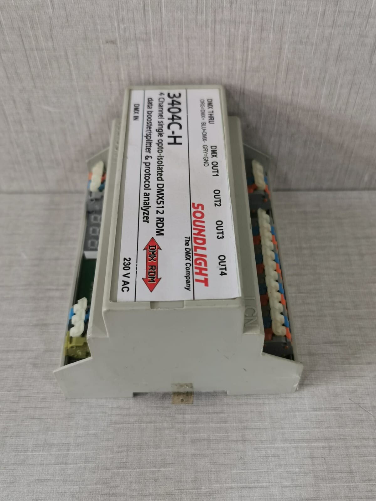 DMX 3404C-H DMX 3404C-H 4 Channel Single Opto-Isolated 6