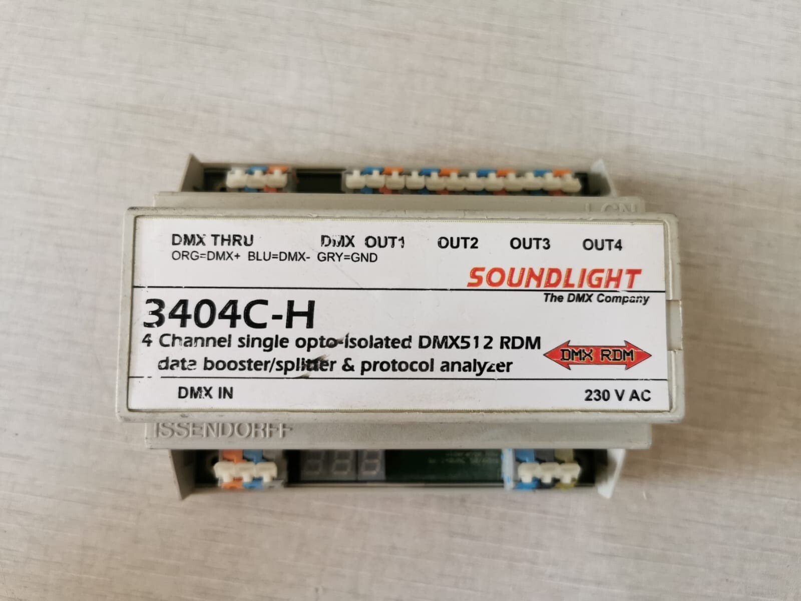 DMX 3404C-H DMX 3404C-H 4 Channel Single Opto-Isolated 10
