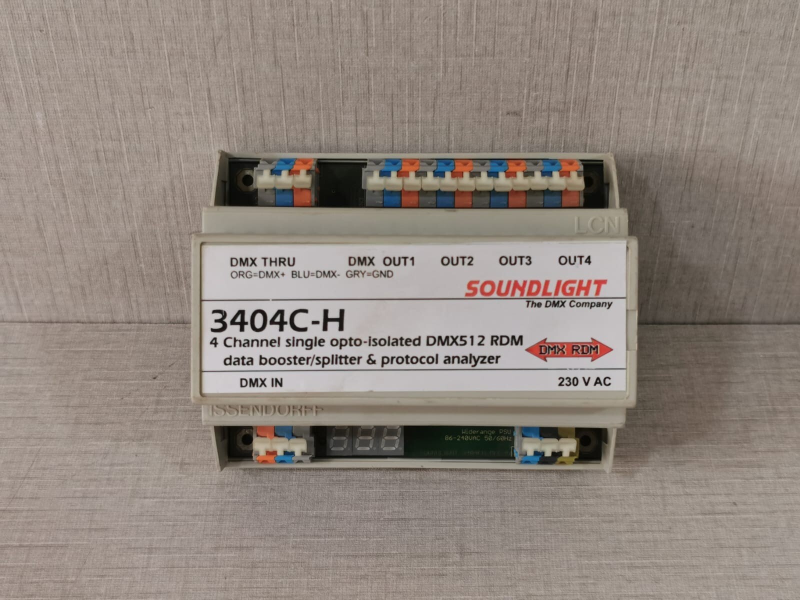 DMX 3404C-H 4 Channel Single Opto-Isolated