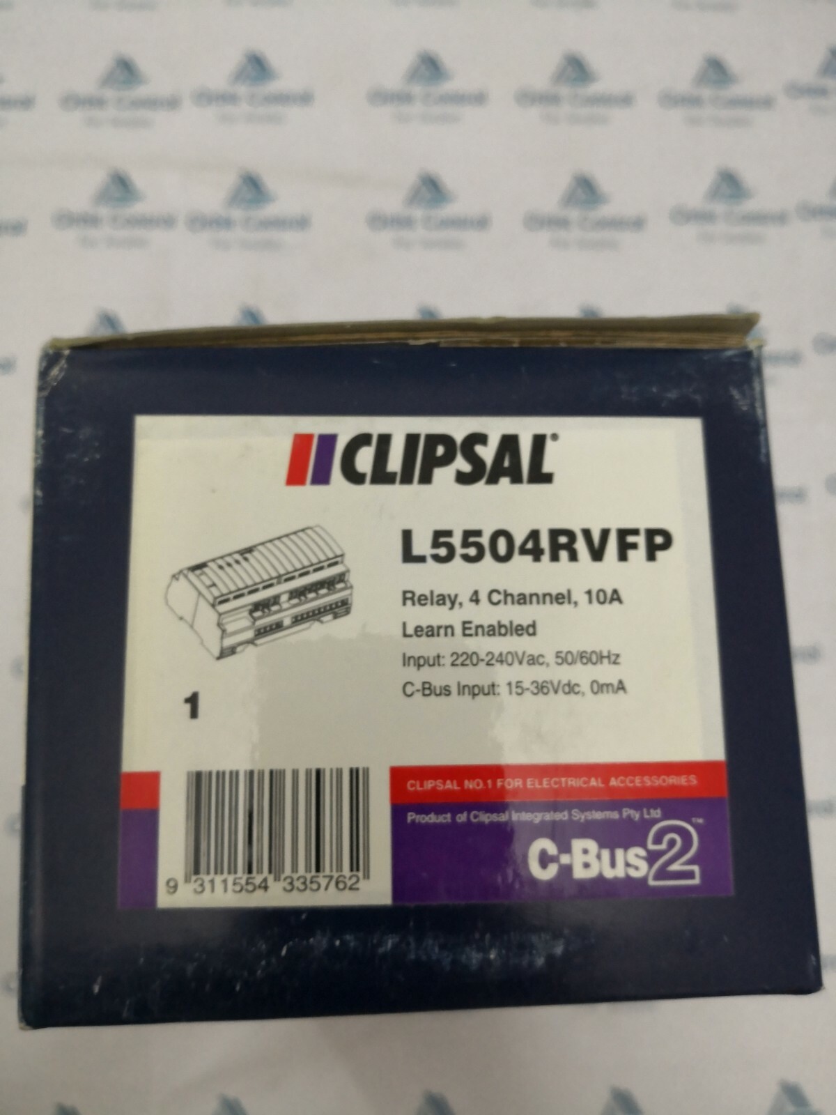Clipsal C-Bus2 L5504RVFP 4 Ch. voltage free relay