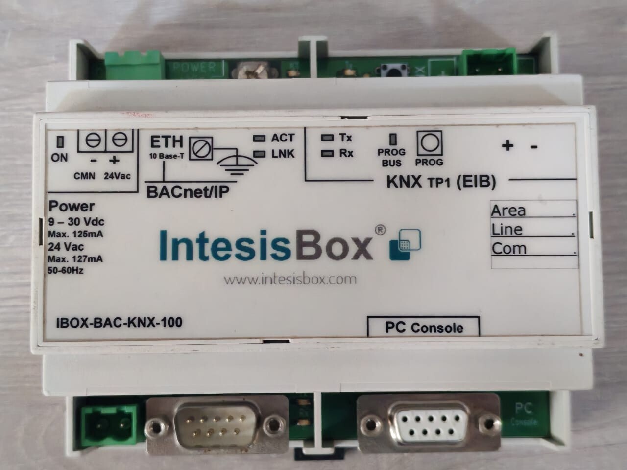IntesisBox IBOX-BAC-KNX-100 IntesisBox IBOX-BAC-KNX-100 2