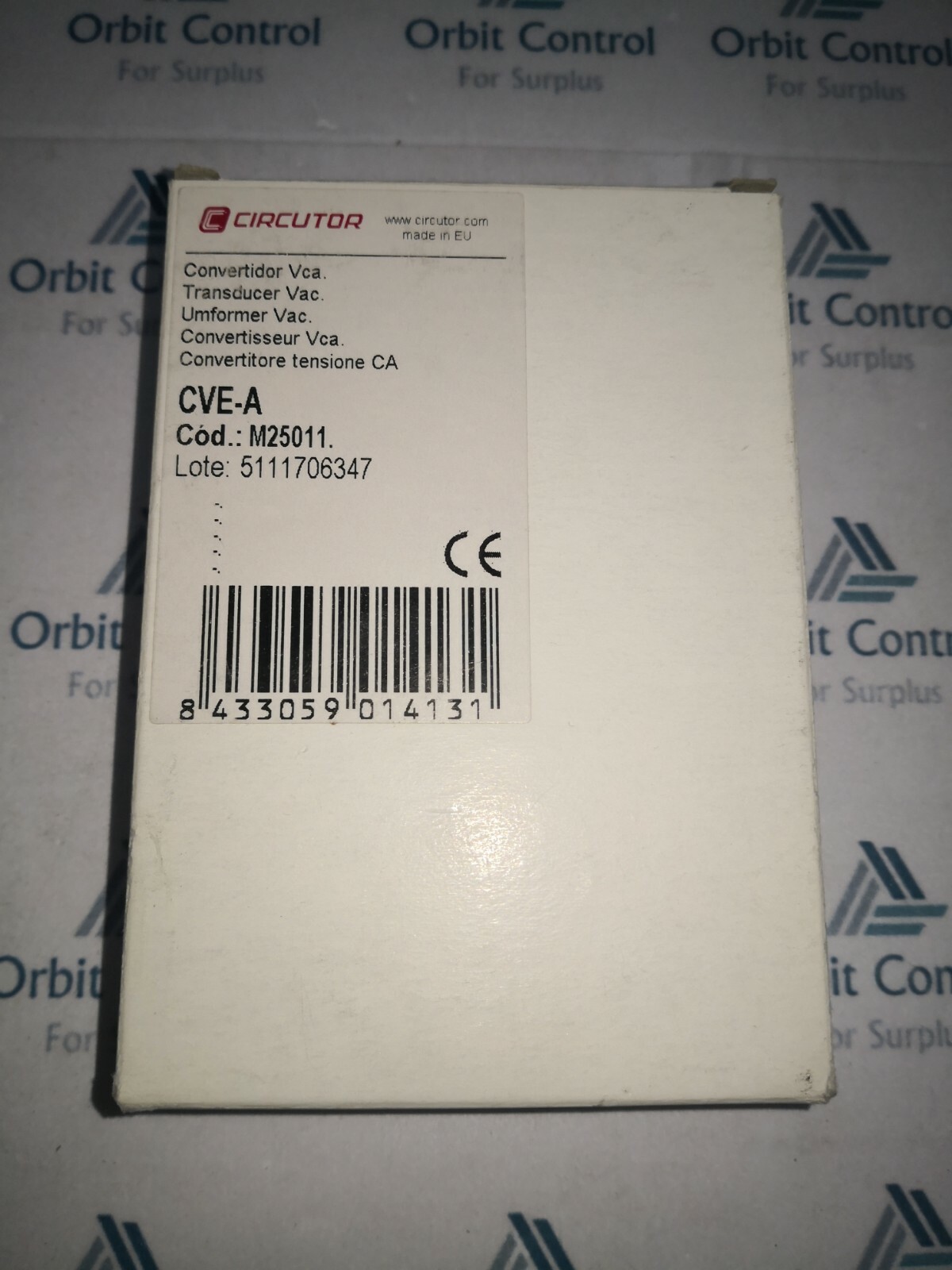 CIRCUTOR Convertidor ACA Corriente Alterna CVE-A / M25011