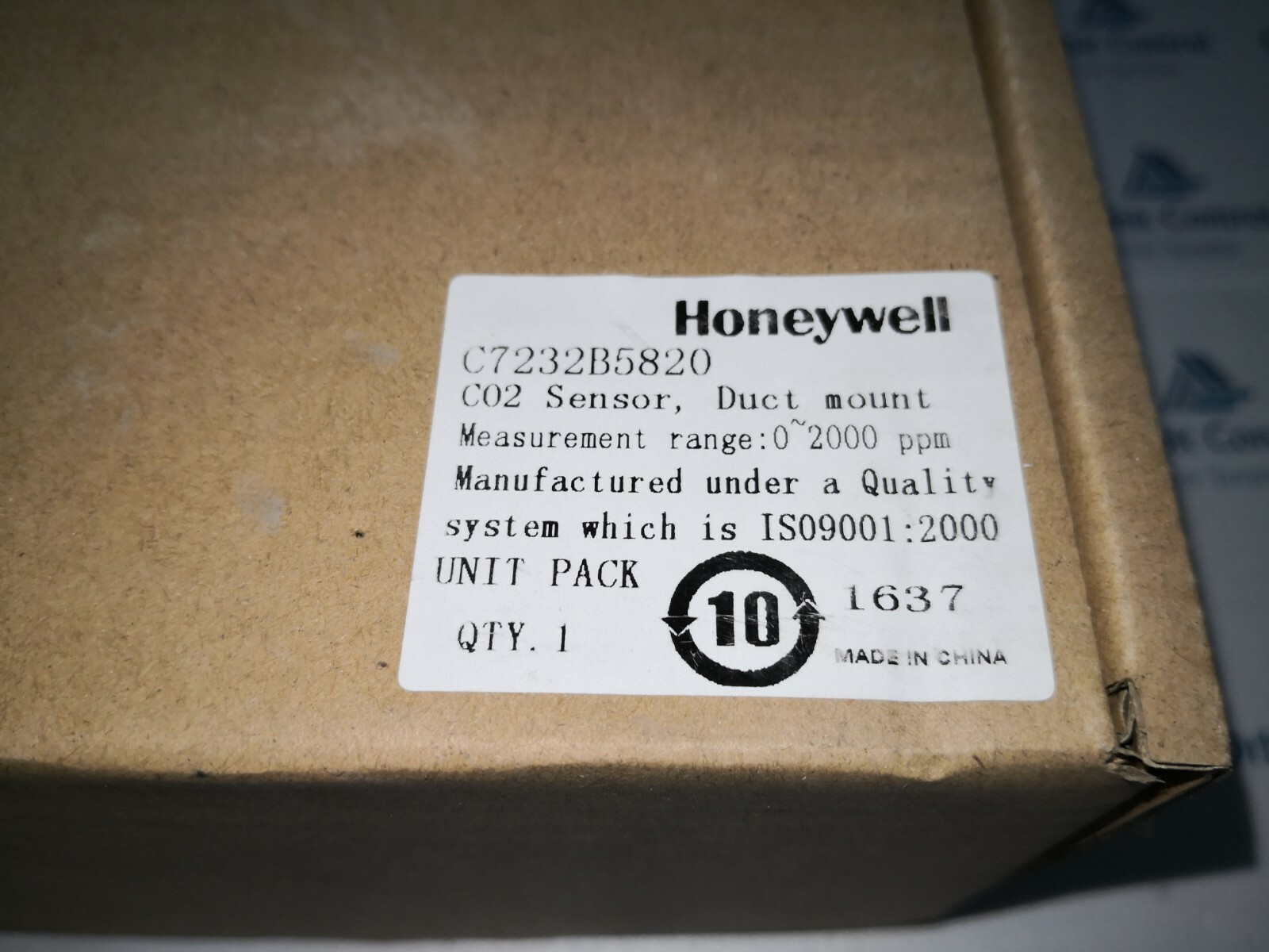 Honeywell C7232B5820 Honeywell Windway CO2 Sensor C7232B5820 8