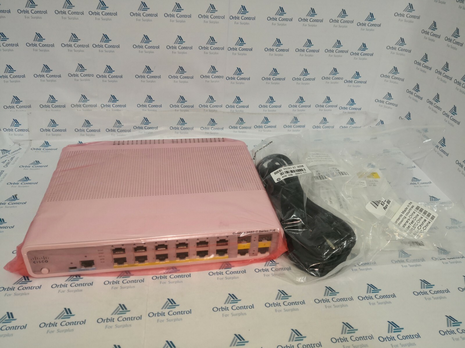 Cisco WS-C3560C-12PC-S Cisco Catalyst WS-C3560C-12PC-S 3560C 12-FE PoE. 2 X Dual Compact Switch 2