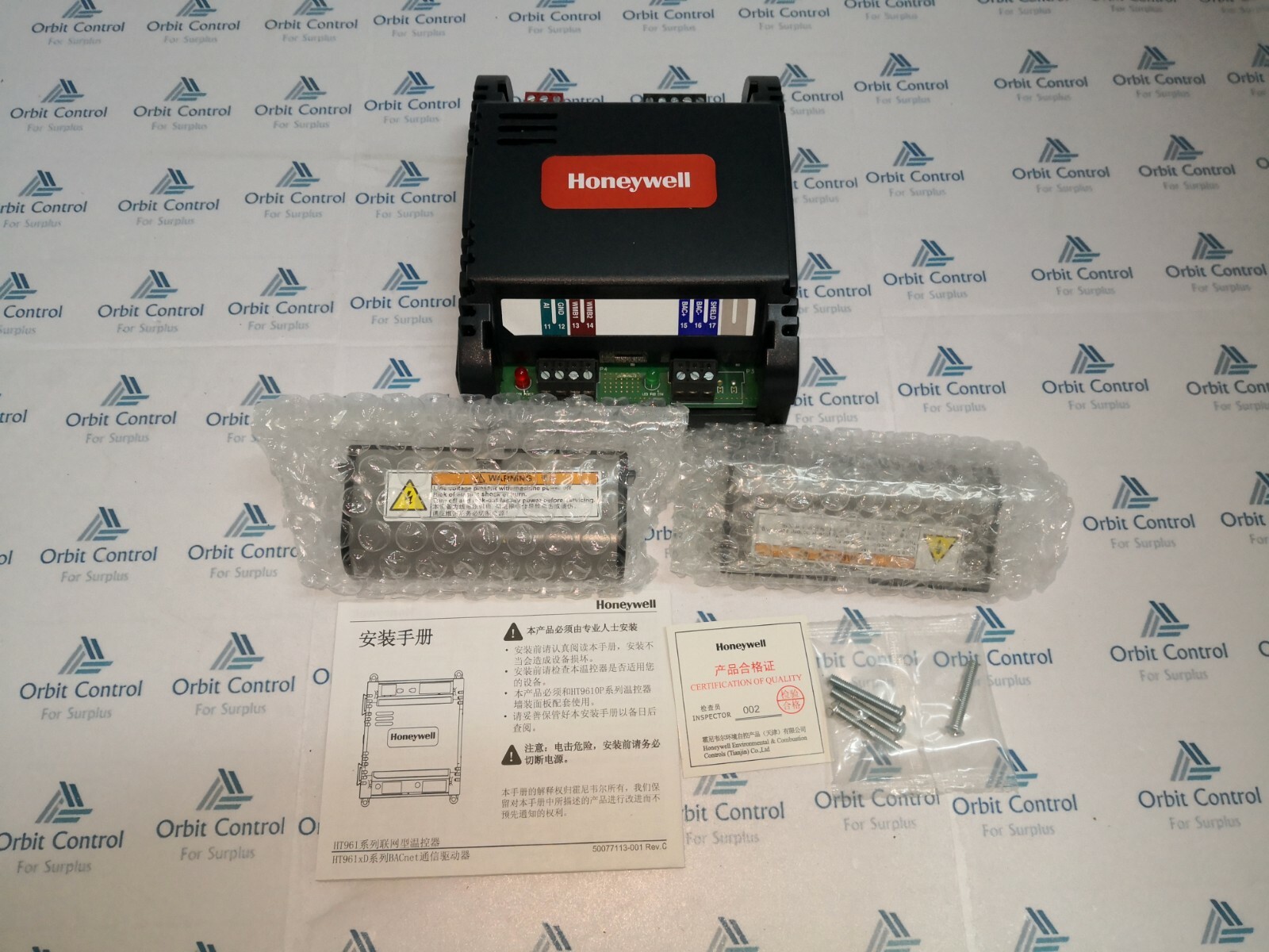 Honeywell HT9611D3100 Honeywell Driver of Communicating Fan Coil Thermostat HT9611D3100-BACnet 2 Pipes 2