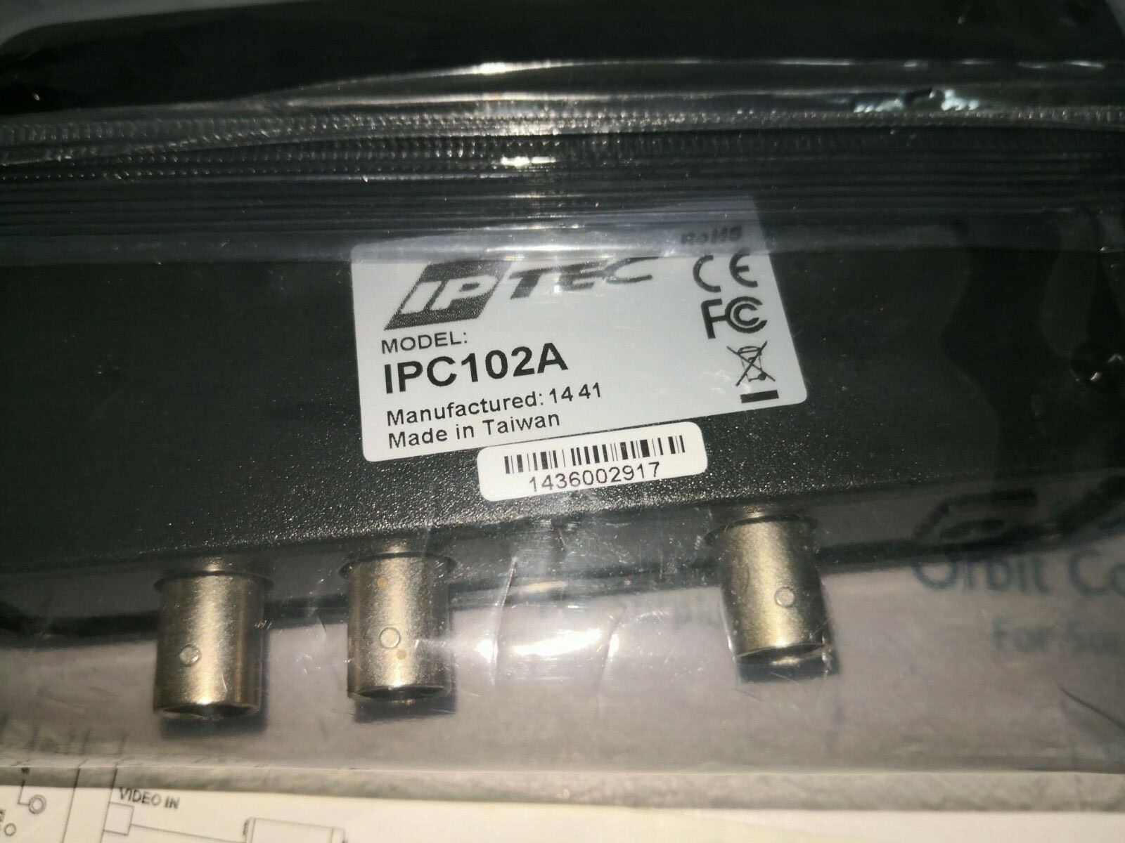 IP TEC IPC102A IPTEC IPC102A Video Distribution Amplifier 3