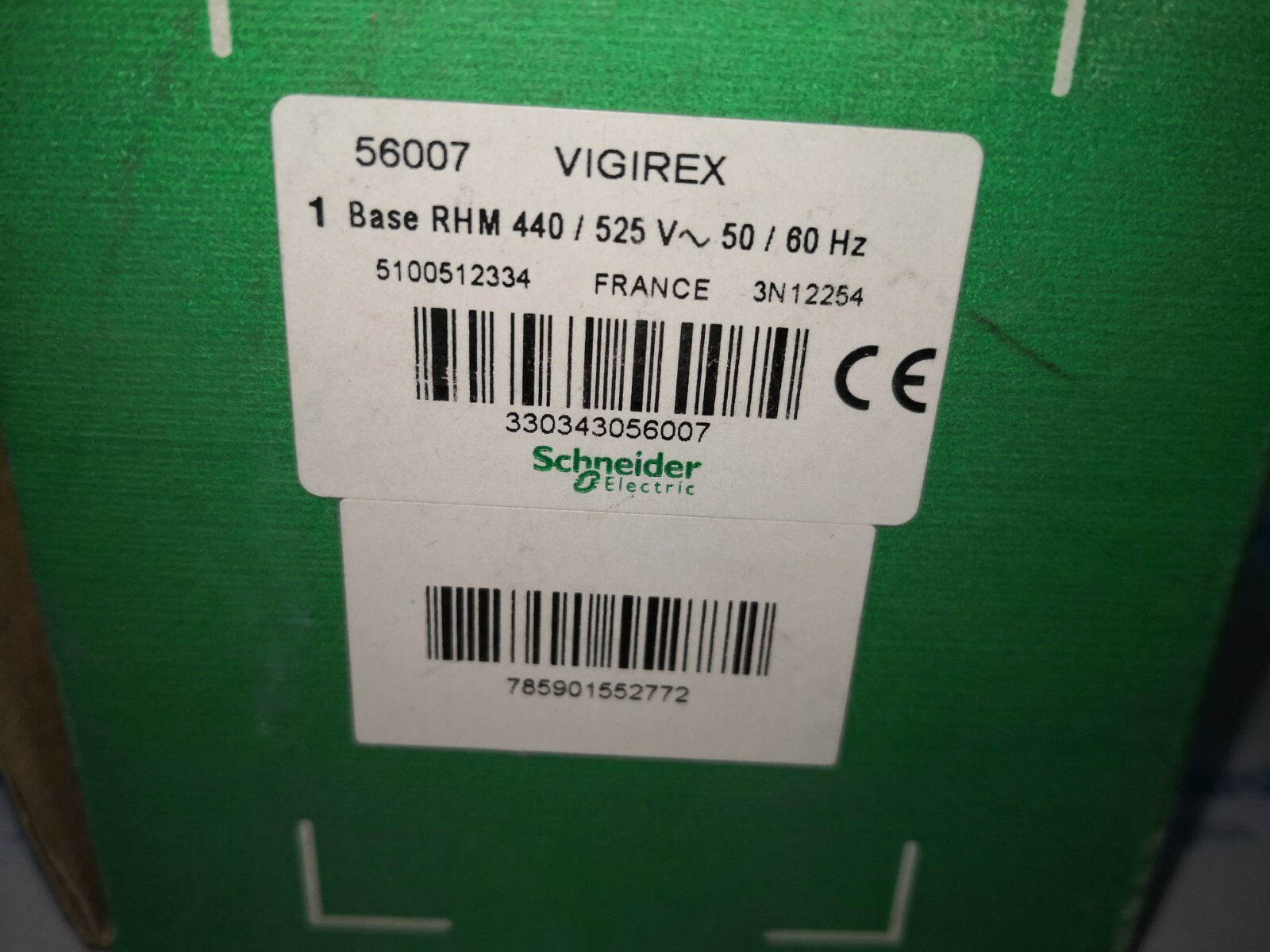 Schneider Electric RHM-440 Schneider 56007 GROUND RELAY RHM 440 / 525VAC 5