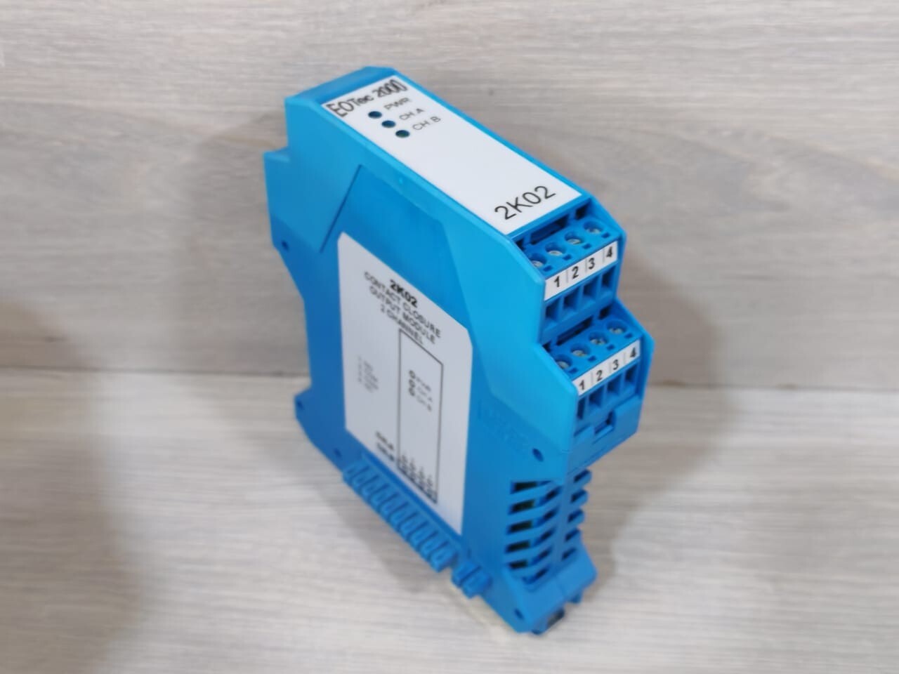 Weed Instrument 2000 2K02 WEED INSTRUMENT EOTEC 2000 MULTI-CHANNEL CONTACT CLOSURE INPUT MODULE 2K02 9