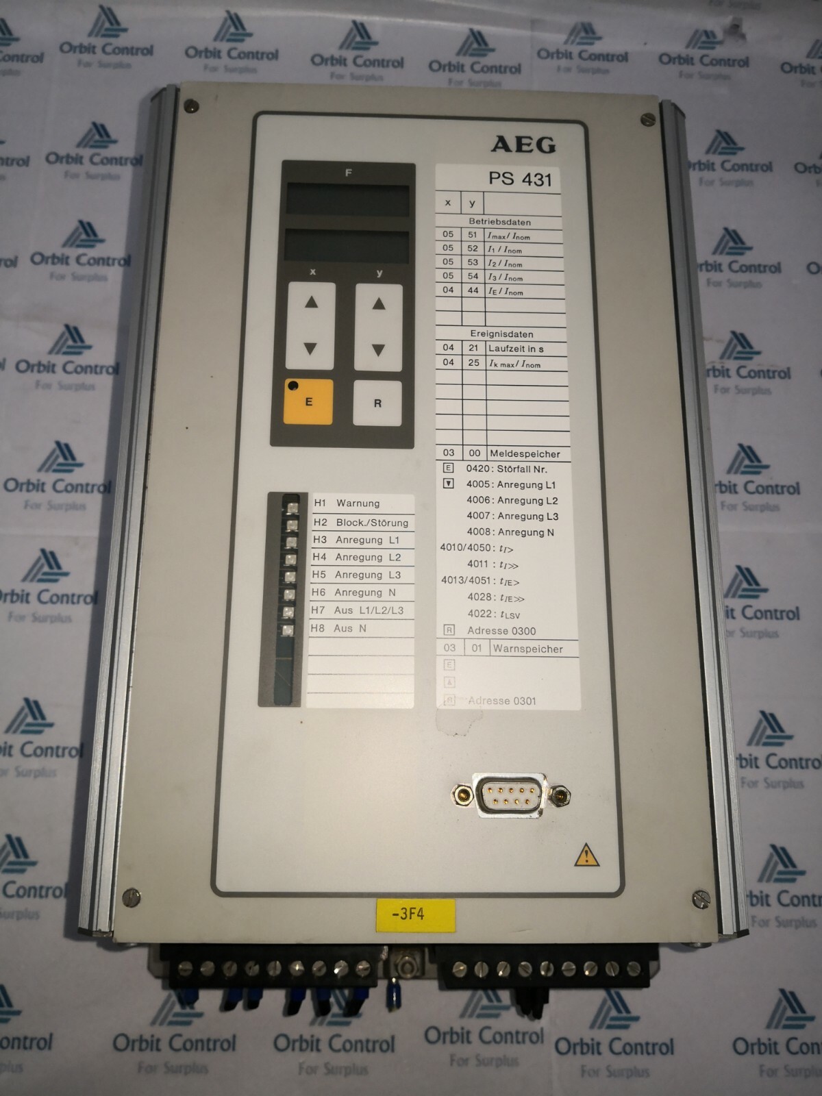 AEG P 89431-0-1123310-302-401-602-703 AEG PS 431 PS431 / P 89431-0-1123310-302-401-602-703 Time-Overcurrent Protection 4