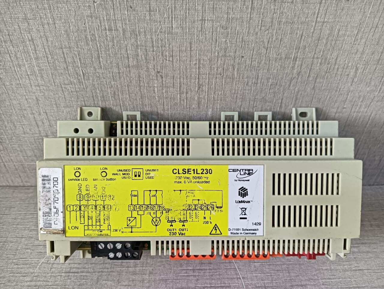Centra Line by Honeywell CLSE1L230 230VAC SERVAL CONTROLLER
