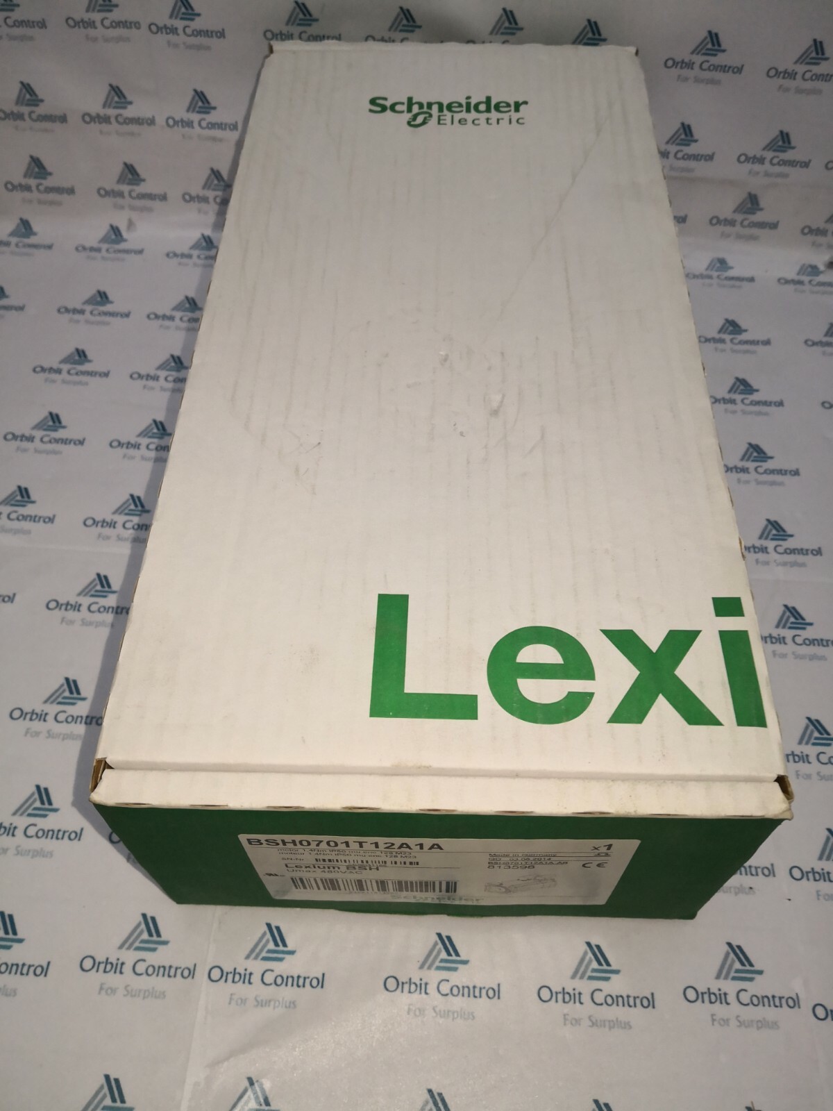 Schneider Electric BSH0701T12A1A New Schneider Electric BSH0701T12A1A / AC Servo Motor BSH - 1.4 N.m - 8000 rpm 2