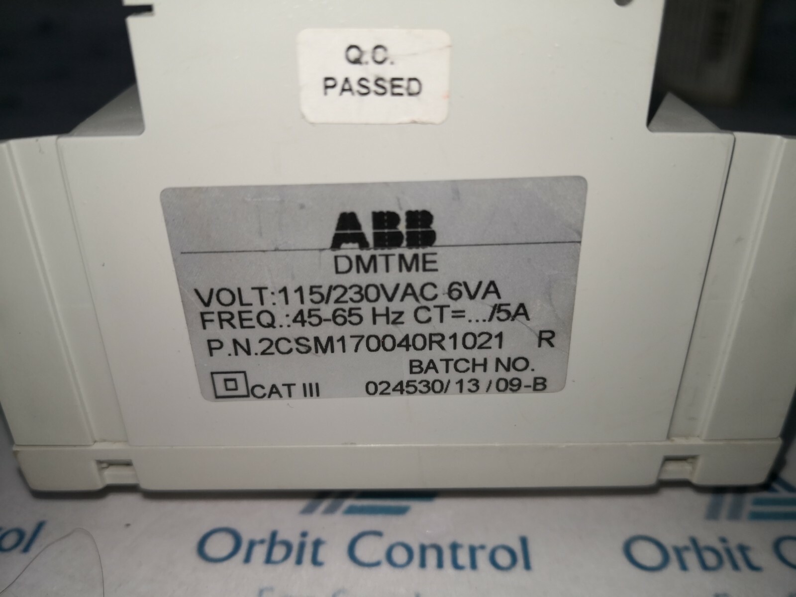 ABB M429758 ABB DMTME 2CSM170040R1021 Multimeter Modular M429758 3