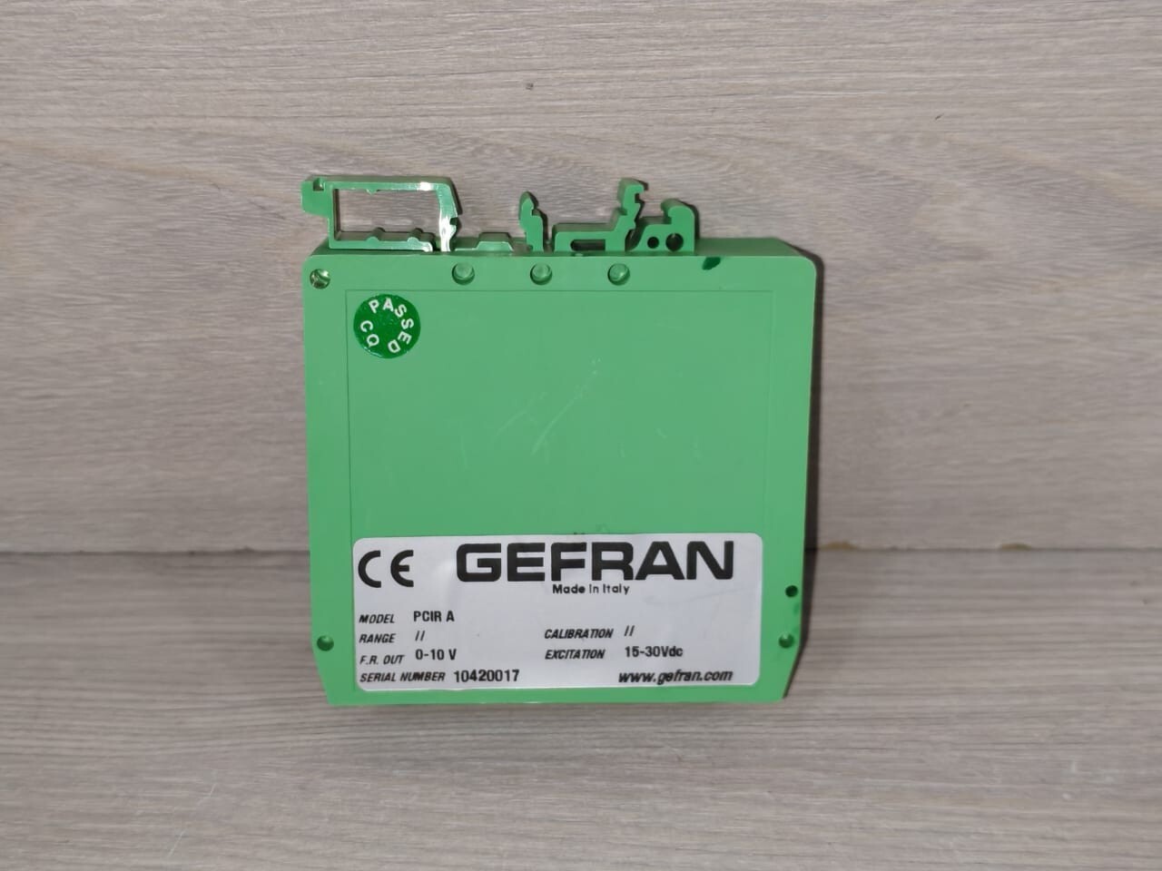 GEFRAN PCIR A GEFRAN PCIR00A SIGNAL CONDITIONER PCIR A 2