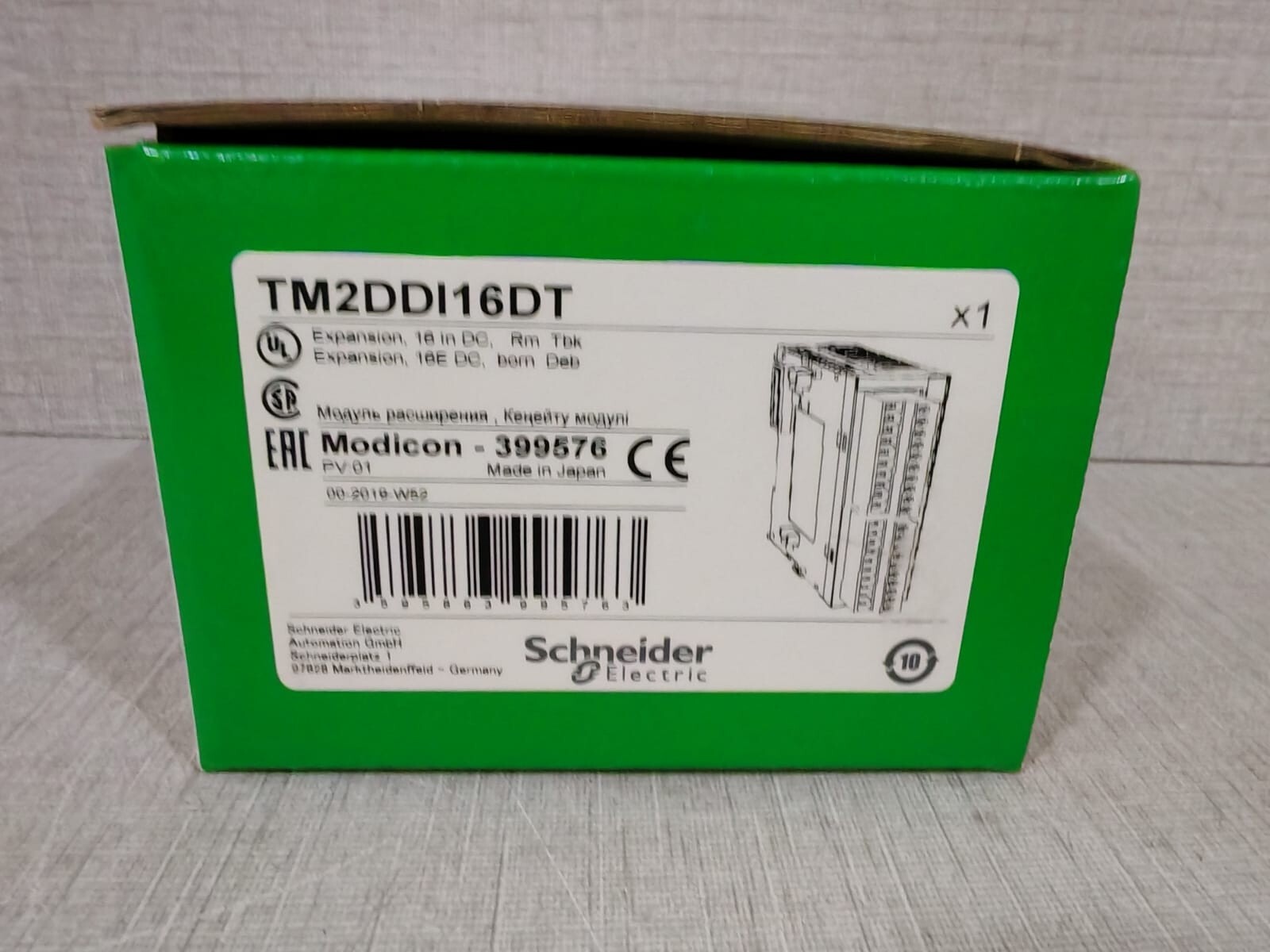 Schneider Electric TM2DDI16DT SCHNEIDER ELECTRIC TM2DDI16DT I/O EXPANSION MODULE MODICON 399576 10