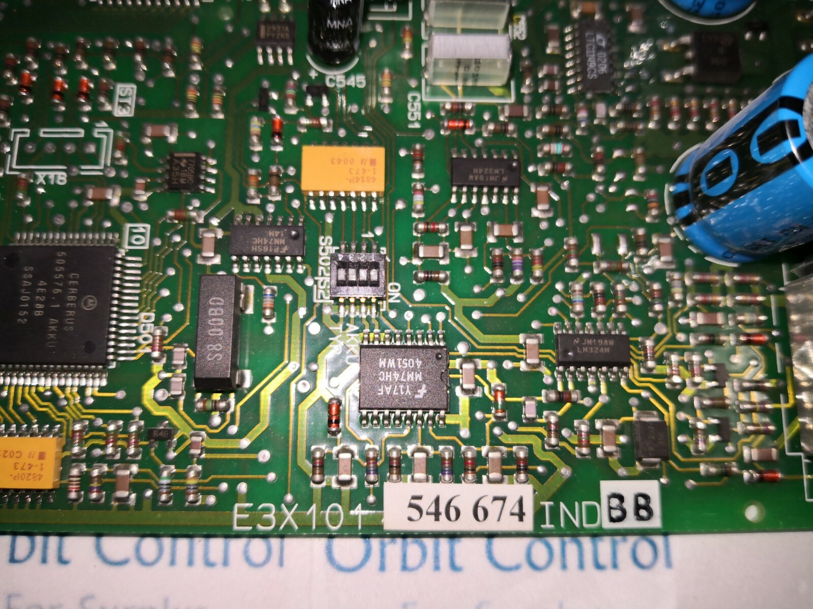Siemens E3X101 Siemens E3X101 Cerberus Fire Safety board CMSI AlgoRex 3