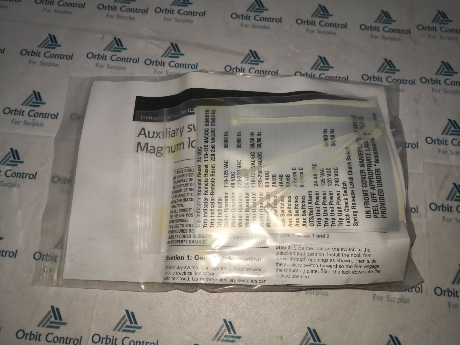 Eaton Cutler Hammer 2C12791G01 Eaton Cutler Hammer 2C12791G01 MAUX2 Magnum 2A 2B Auxiliary Switch, IZM-AS22 4
