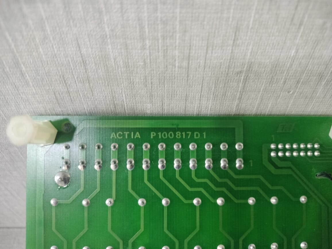 Trane P100817D1 / X1374 0085 01 TRANE ACTIA P100817D1 / X1374 0085 01 BOARD 10