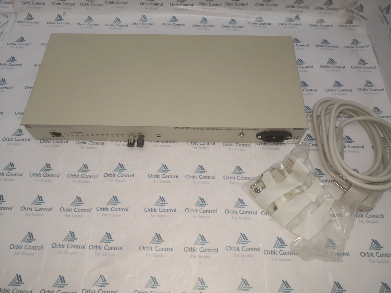 Fiber system C37.94 Fiber system 1MRK002245-AA Fiber Optical 21-216, G.703 Codir - IEEE C37.94 4