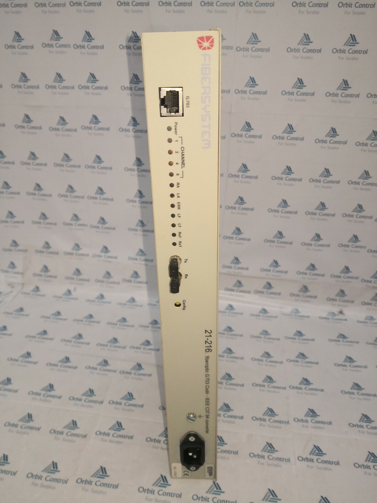 Fiber system C37.94 Fiber system 1MRK002245-AA Fiber Optical 21-216, G.703 Codir - IEEE C37.94 5