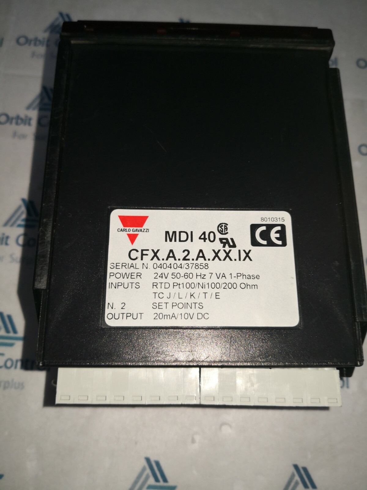 Carlo Gavazzi CFX.A.2.A.XX.IX CARLO GAVAZZI MDI 40 PANEL METER CFX.A.2.A.XX.IX / CFXA2AXXIX 3