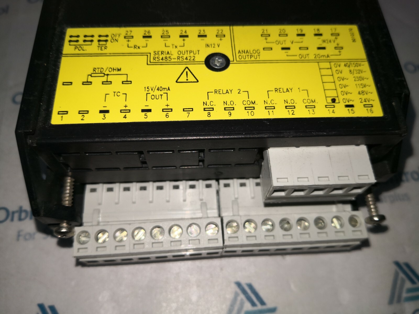 Carlo Gavazzi CFX.A.2.A.XX.IX CARLO GAVAZZI MDI 40 PANEL METER CFX.A.2.A.XX.IX / CFXA2AXXIX 4