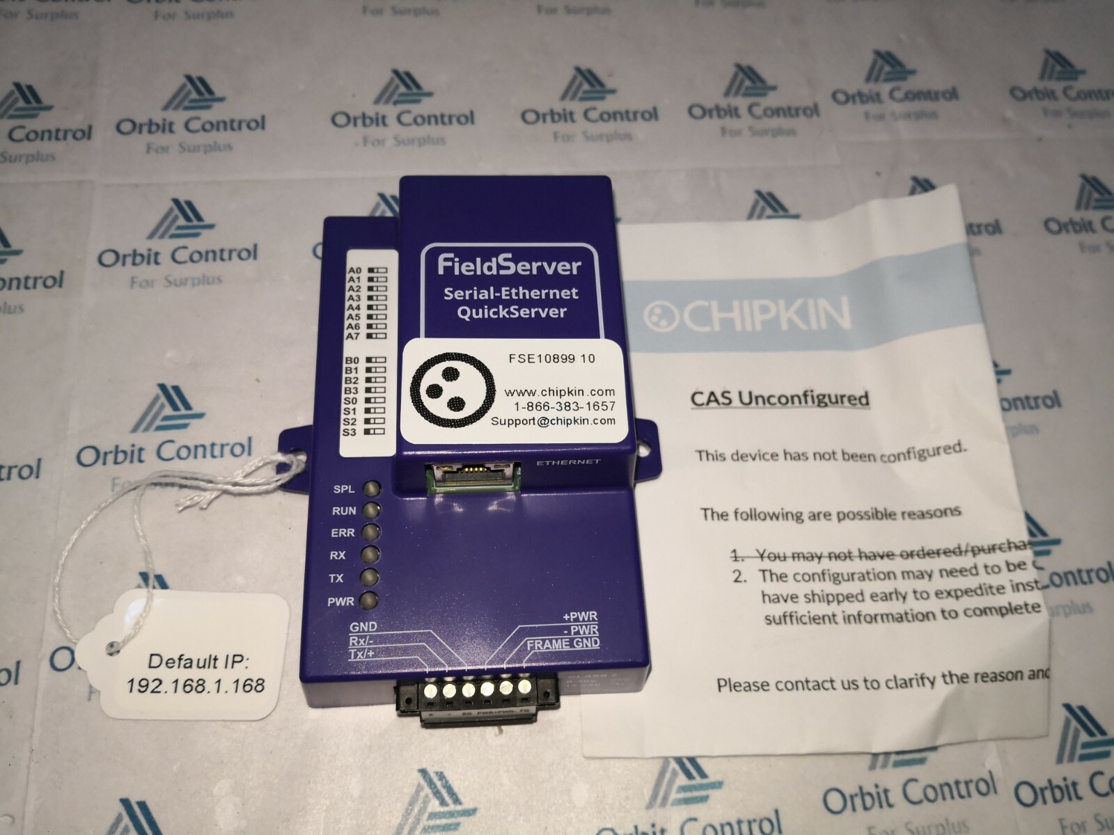 SMC CAS-QS-1010-3139 SMC CAS-QS-1010-3139 / CASQS10103139 FieldServer QuickServer 4