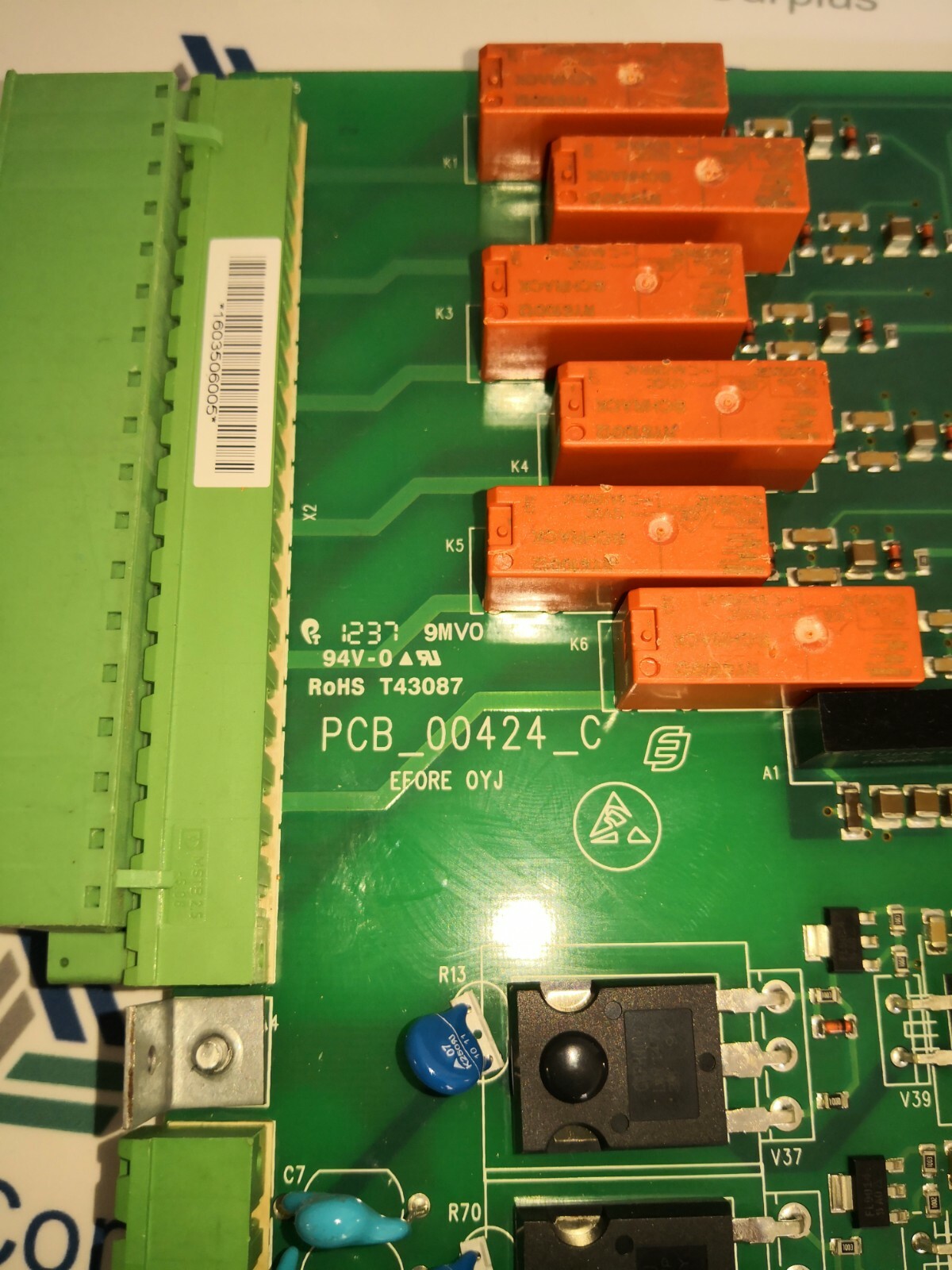 ABB 1MRK 002614-BAR00 ABB 1MRK 002614-BAR00 1MRK002614 BAR00 EFORE PCB_00424_C 4