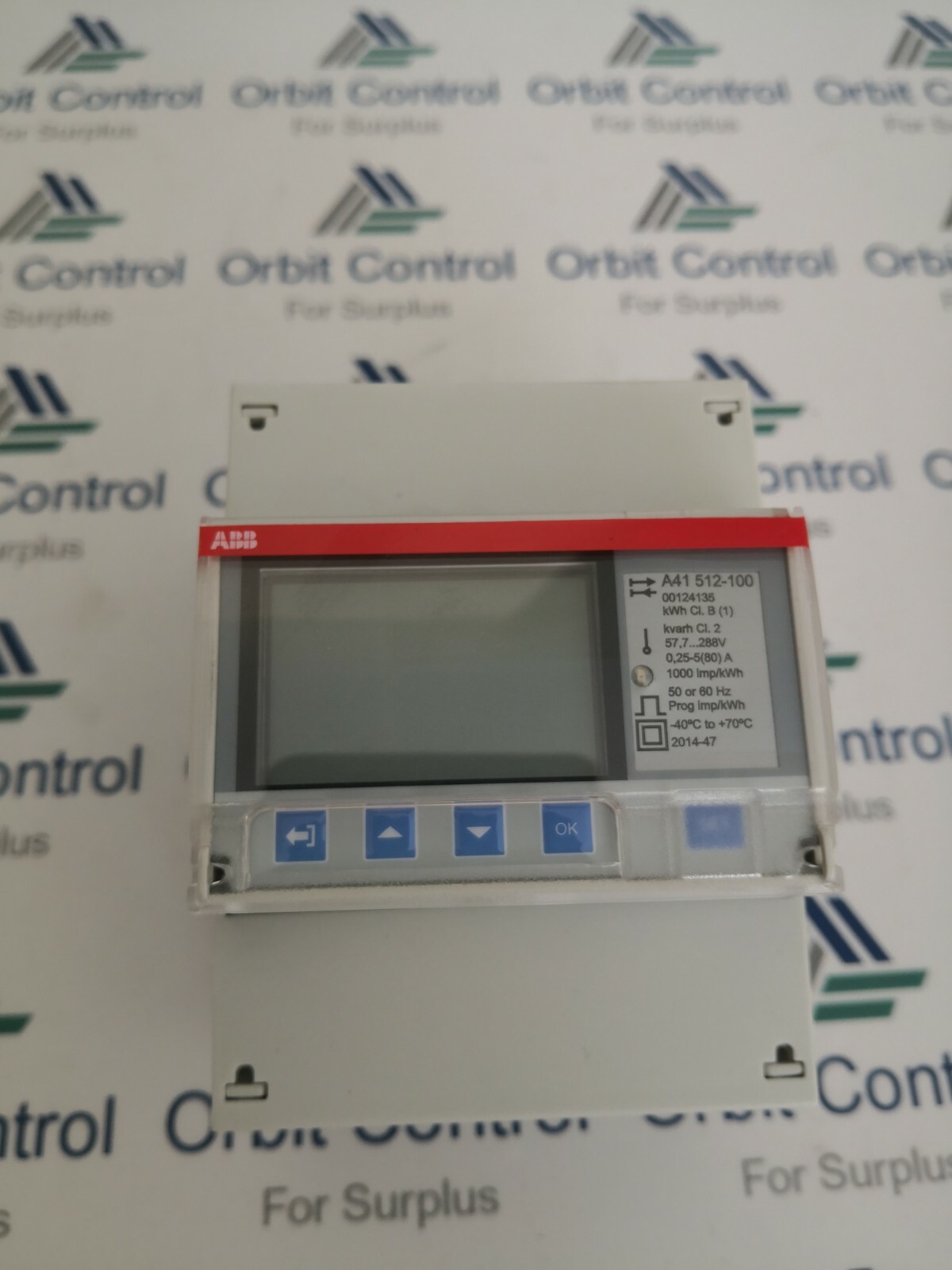 ABB 2CMA100237R1000 ABB 2CMA100237R1000 A41 512-100 Active energy Cl. B 2