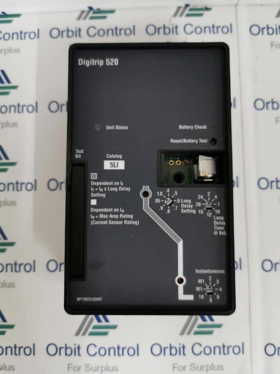 EATON CUTLER HAMMER 5LI Digitrip 520 Trip Unit 70C1449G01