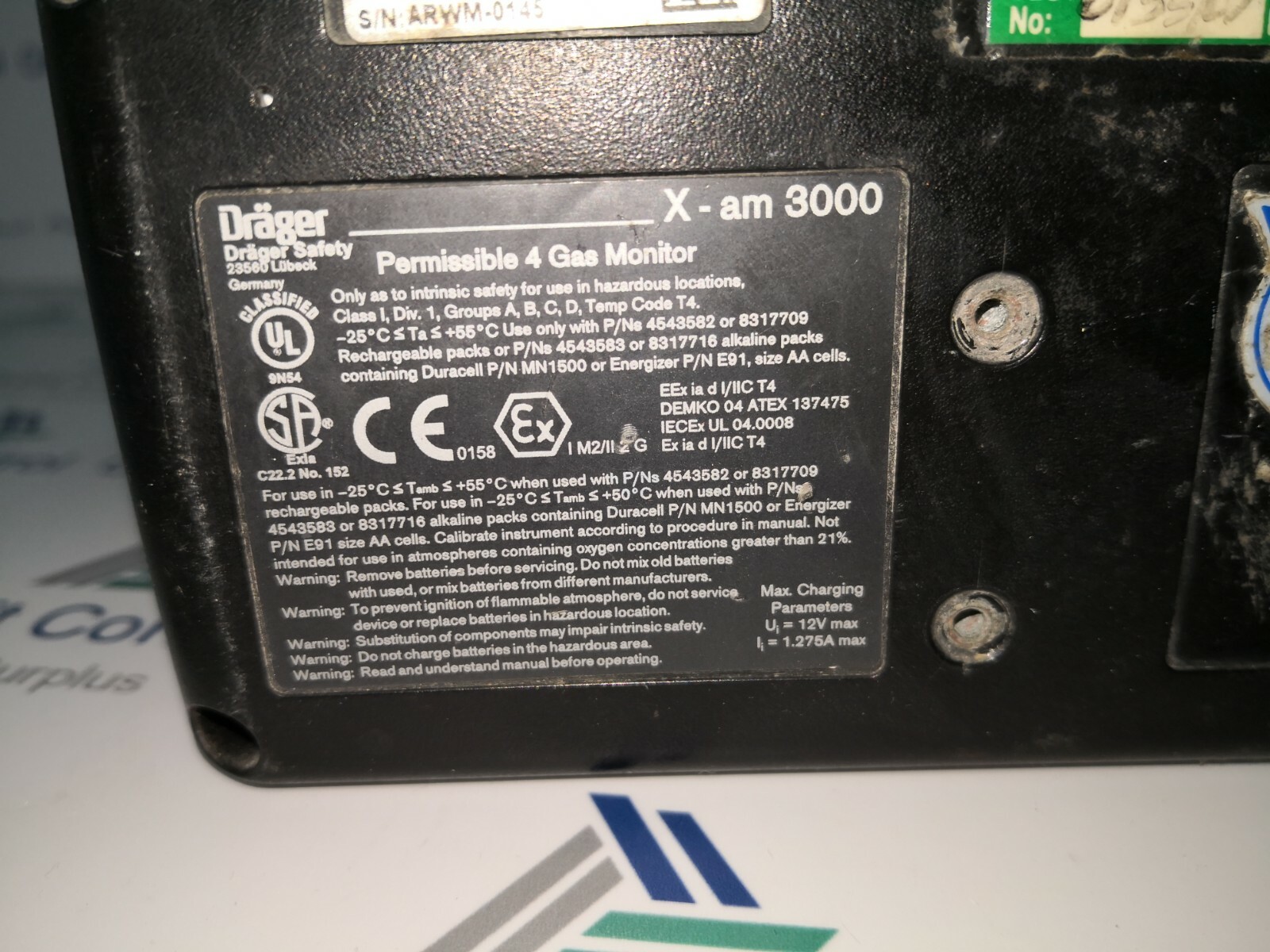Drager AM-3000 Drager X-am 3000 5