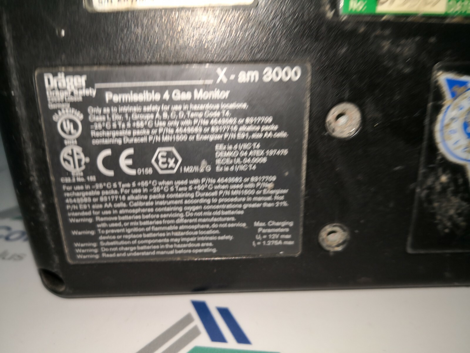 Drager AM-3000 Drager X-am 3000 6