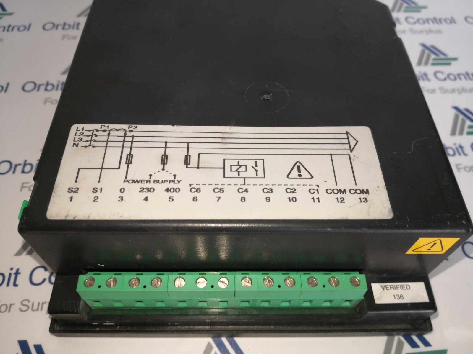 Circutor 6E-6 Circutor Computer 6E-6 Power Factor Regulator 230/400VAC - 6A 5