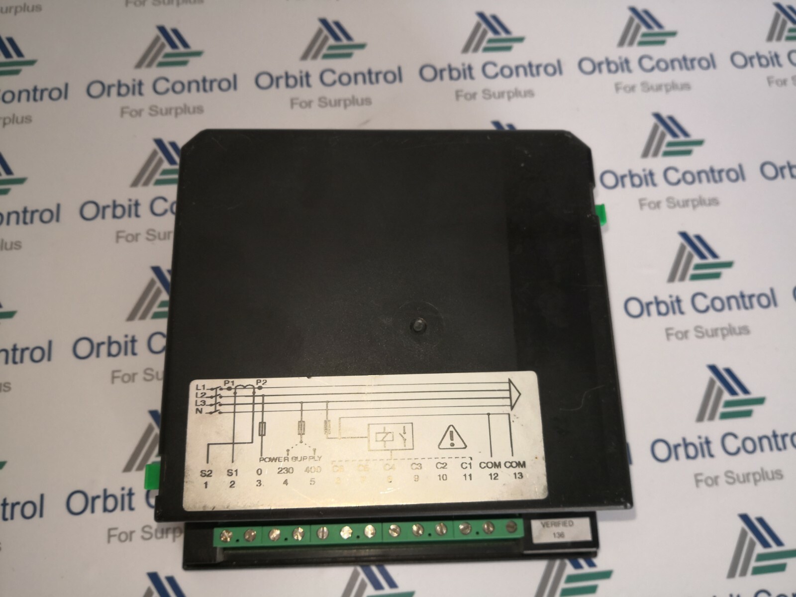 Circutor 6E-6 Circutor Computer 6E-6 Power Factor Regulator 230/400VAC - 6A 6