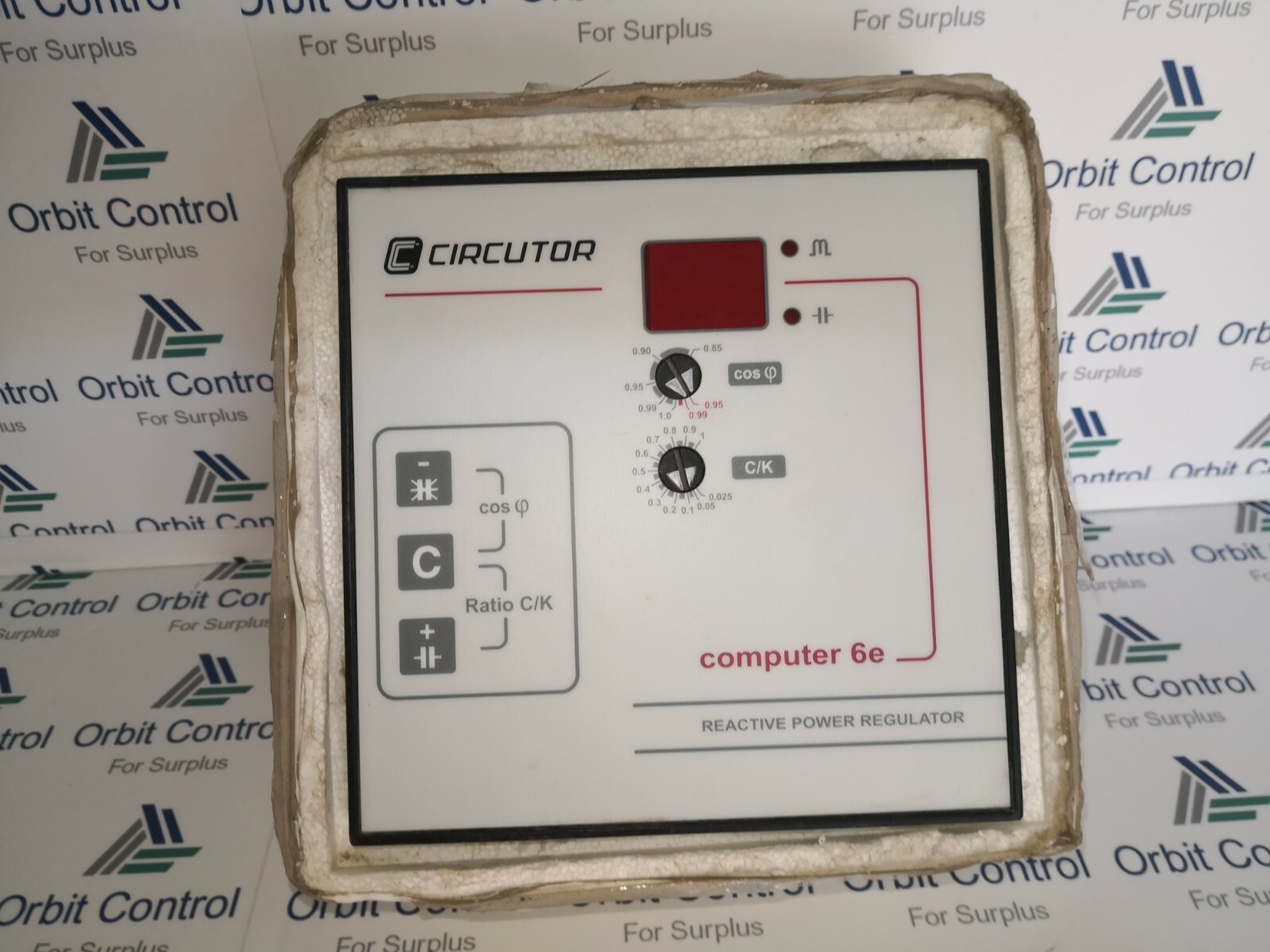 Circutor 6E-6 Circutor Computer 6E-6 Power Factor Regulator 230/400VAC - 6A 7