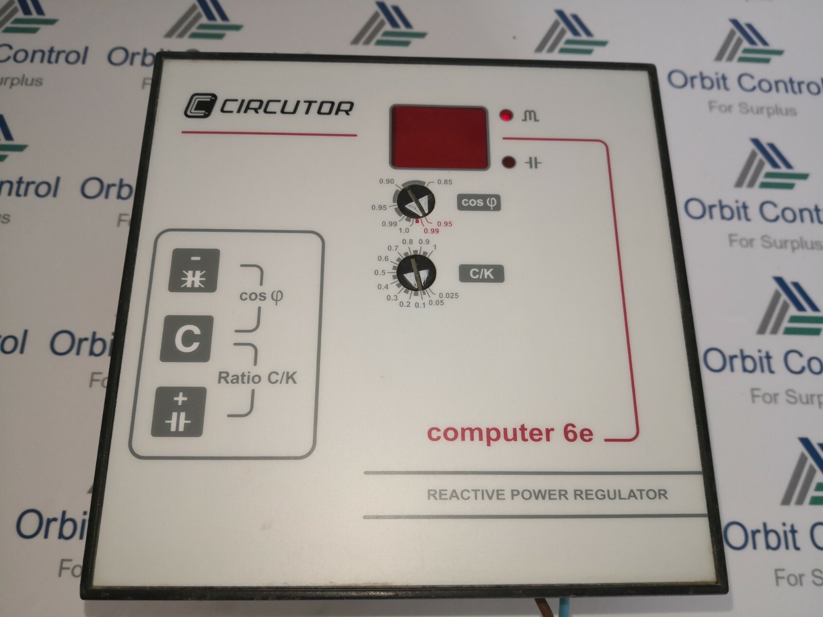 Circutor Computer 6E-6 Power Factor Regulator 230/400VAC - 6A