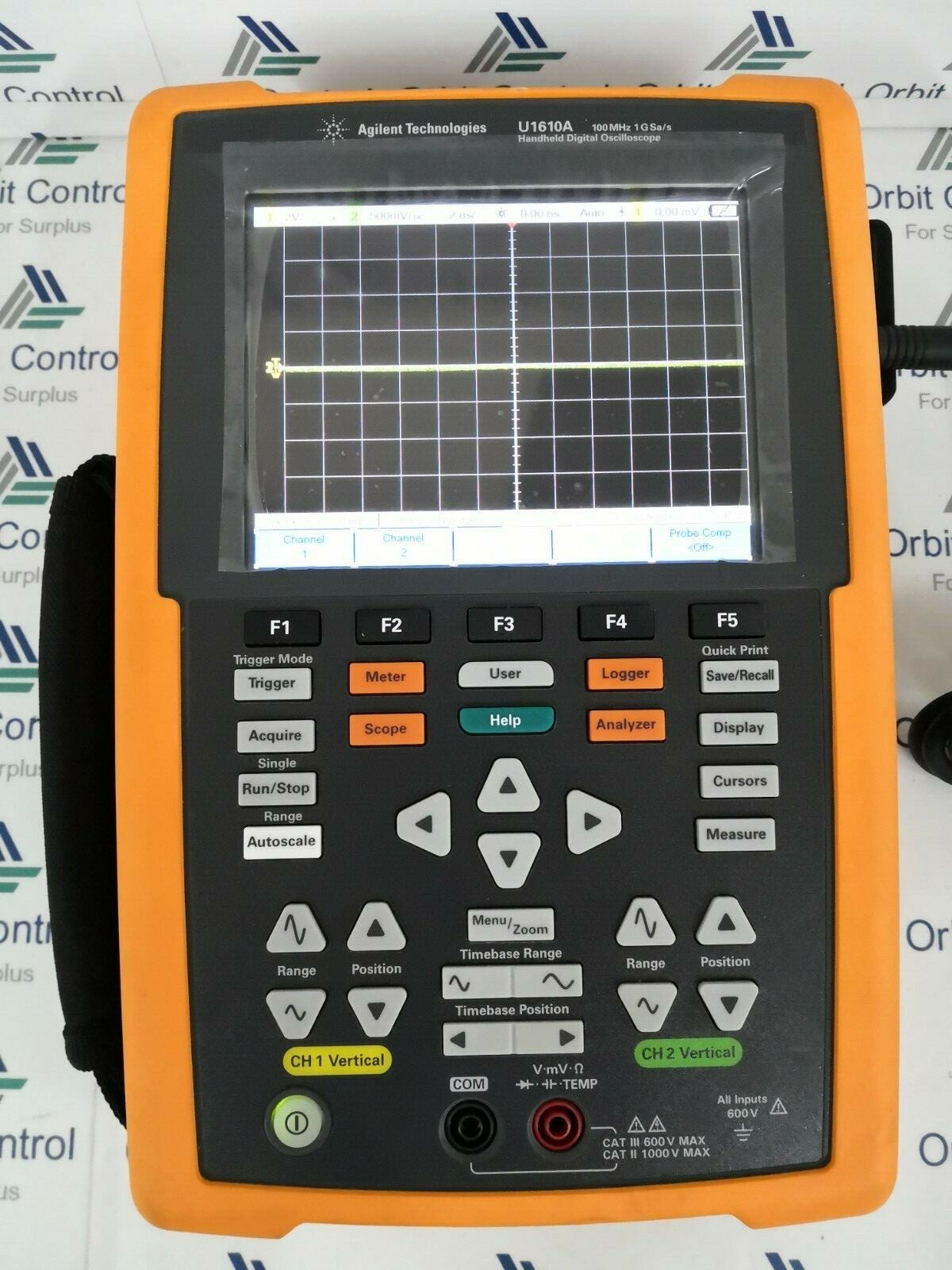 Agilent Technologies U1610A Agilent Technologies U1610A / 2Ch 100MHz Portable Oscilloscope 4