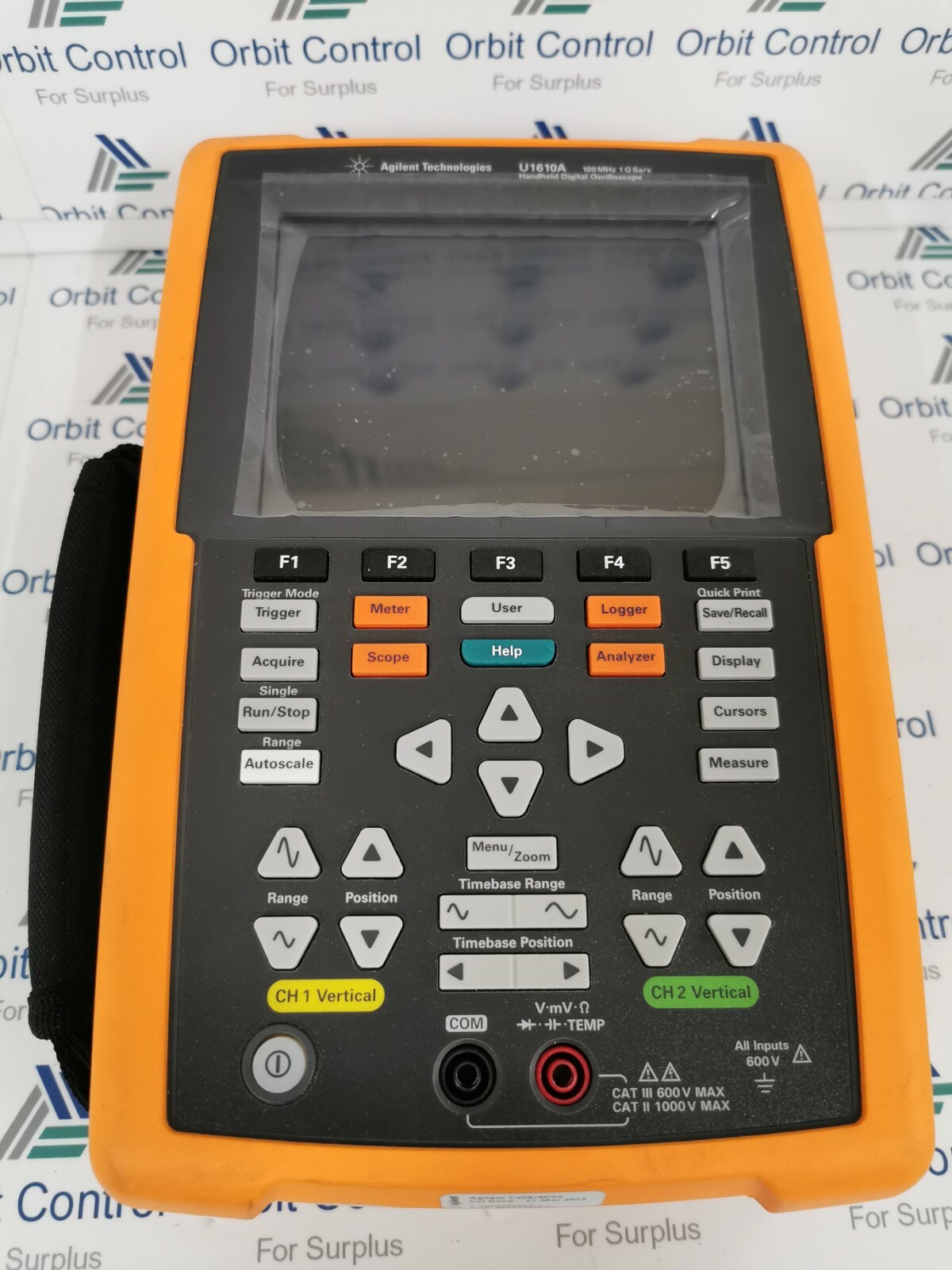 Agilent Technologies U1610A Agilent Technologies U1610A / 2Ch 100MHz Portable Oscilloscope 7
