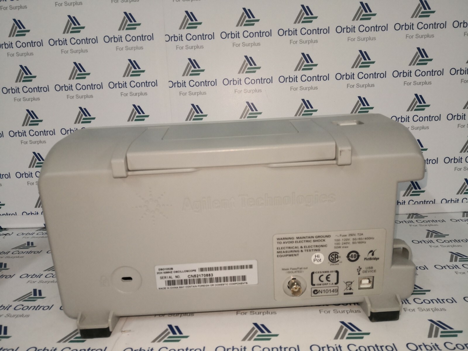 Agilent DSO1052B DSO1052B / Agilent Digital Oscilloscope, DSO1000A / B Series, 2 Channel, 50 MHz 2