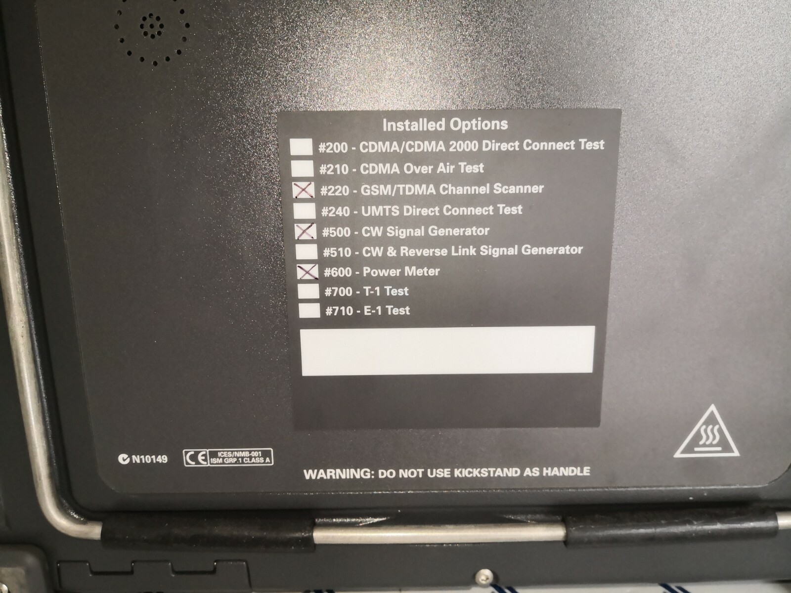 Agilent E7495A Agilent E7495A -10MHz - 2.5GHz Base Station Test Set 4