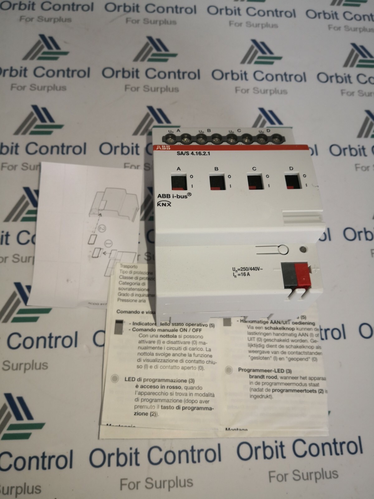 ABB 2CDG110160R0011 2CDG110160R0011 / ABB Switch Actuator SA/S4.16.2.1 4