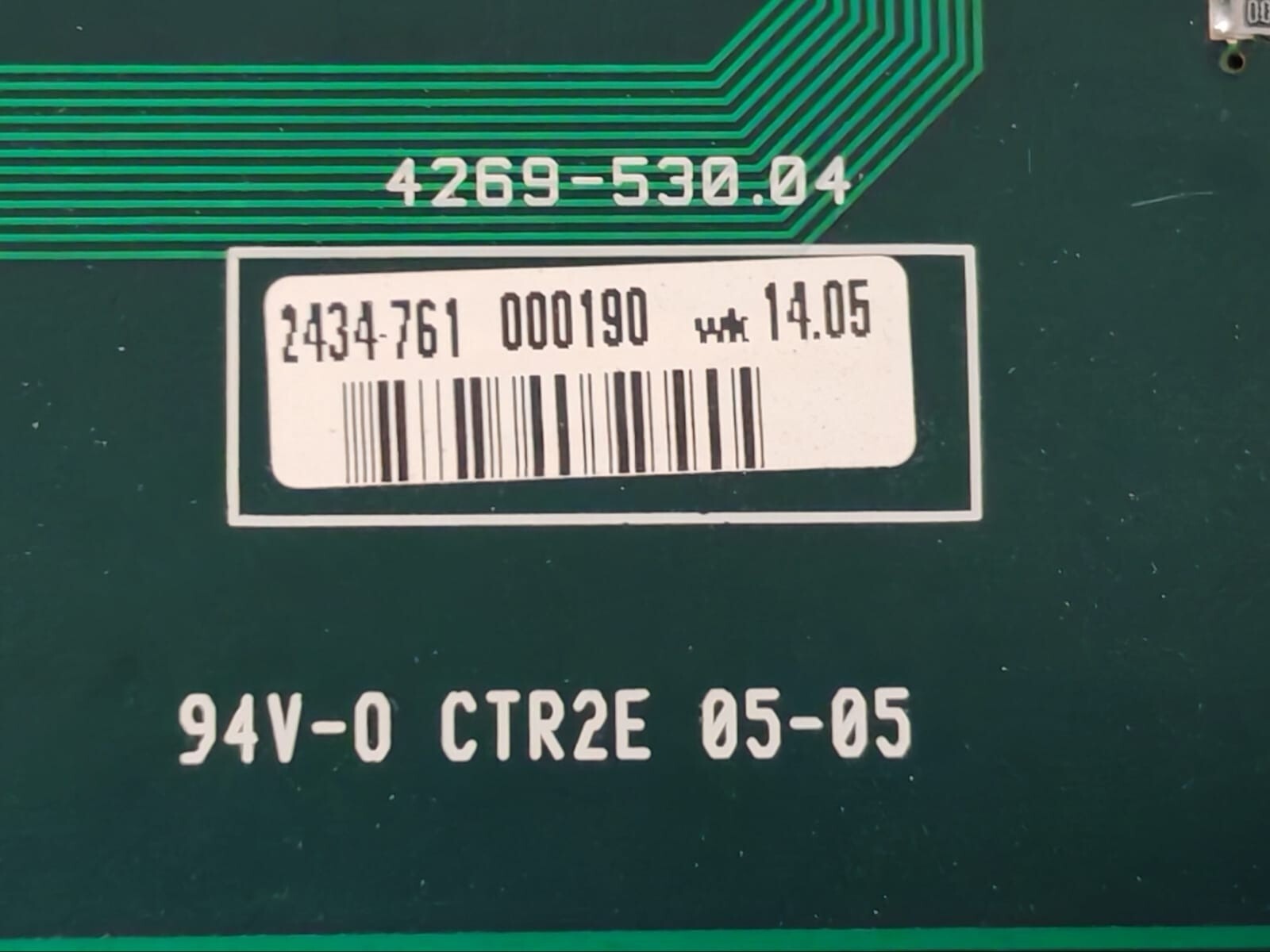 VIGILON 4269-530.04 Gent Vigilon 4269-530.04 Screen Display Board 10