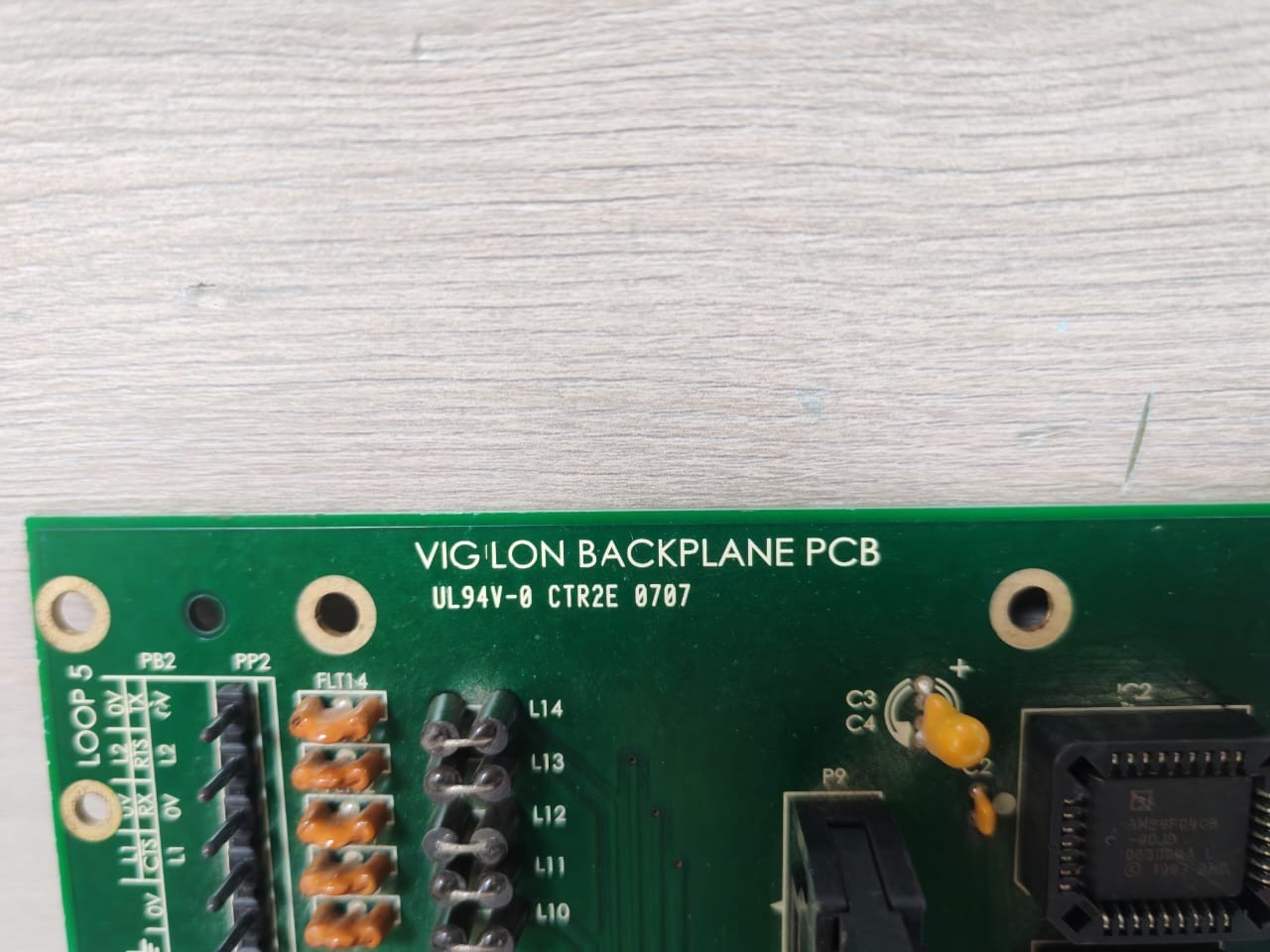 Gent 4269-586.02 Gent Vigilon 4269-586.02 Backplane PCB Board 2434-854A 3
