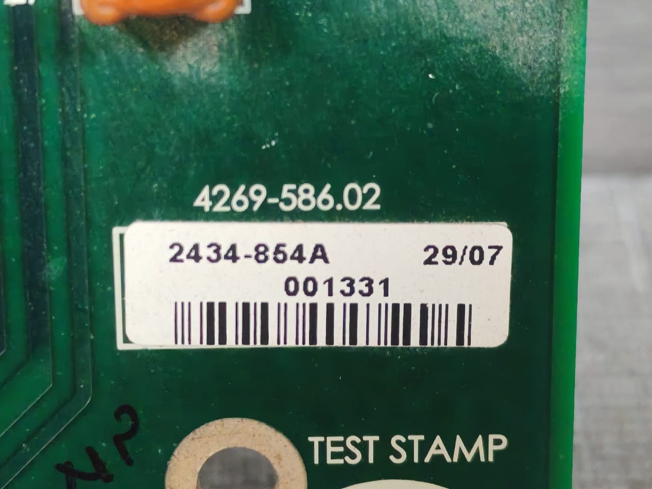 Gent 4269-586.02 Gent Vigilon 4269-586.02 Backplane PCB Board 2434-854A 4